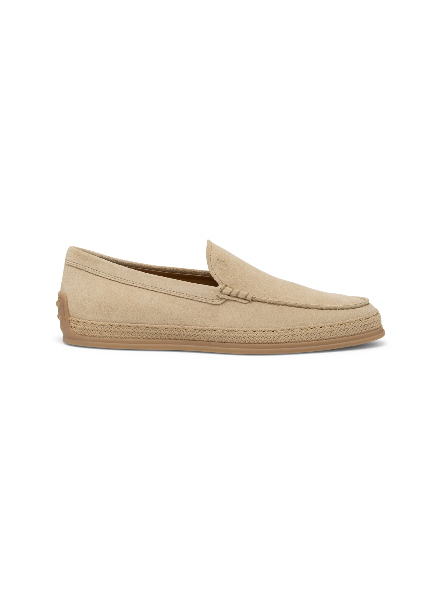 Suède slip-ons | Beige