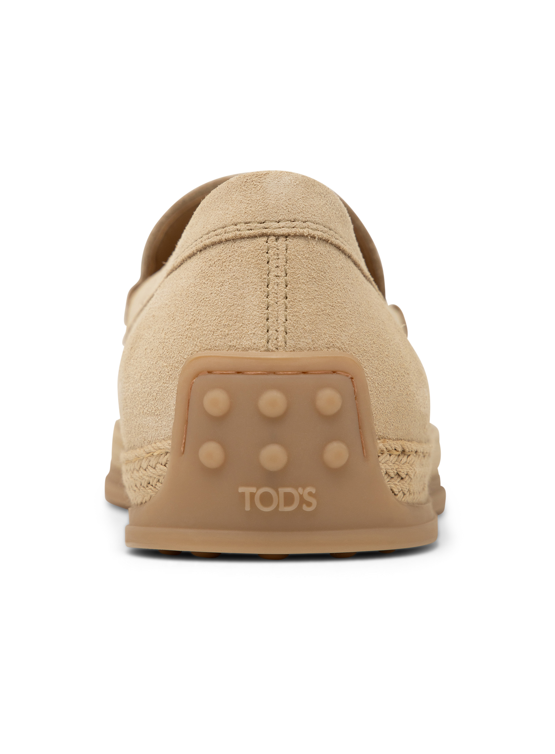 Suède slip-ons | Beige