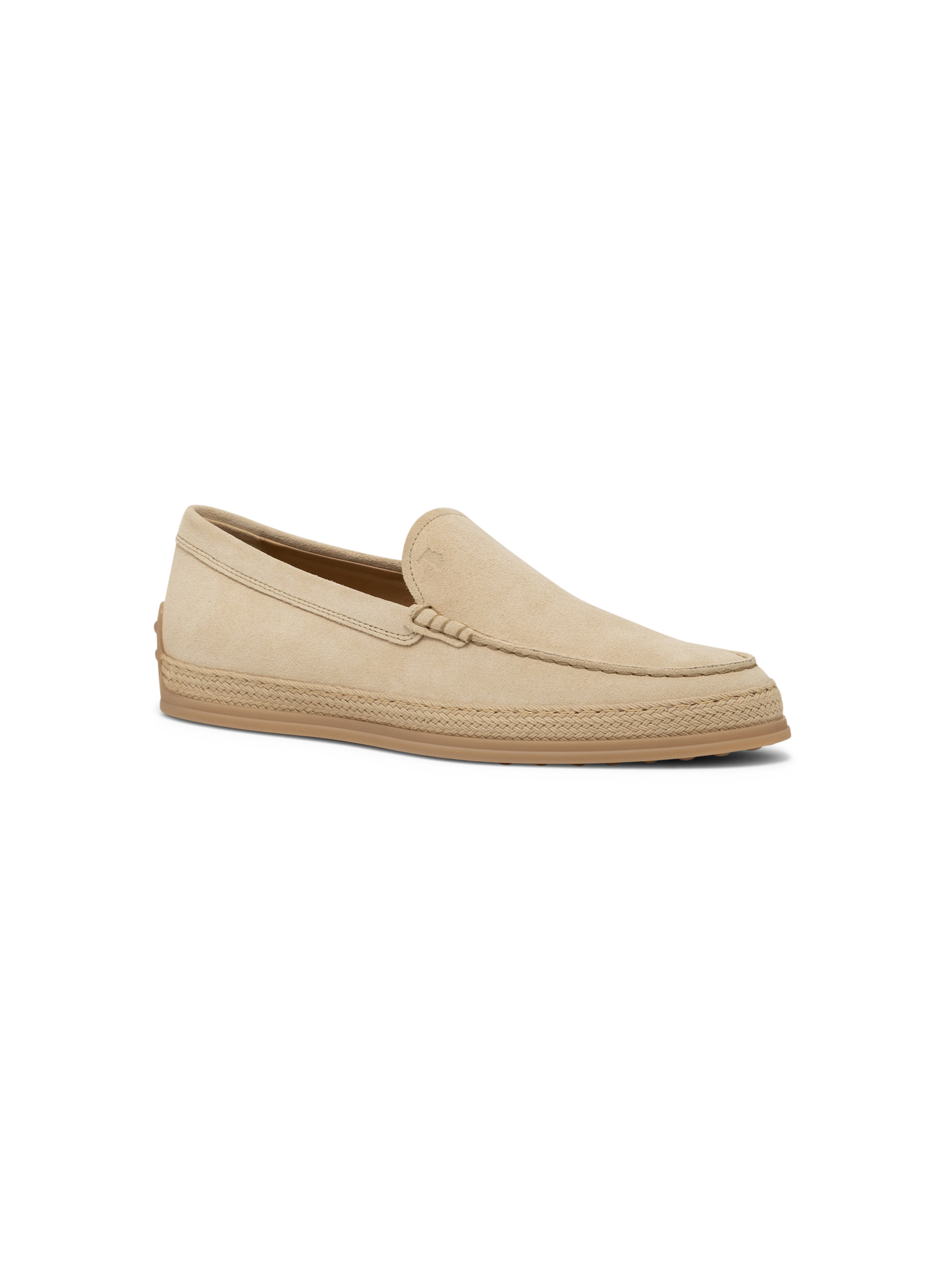 Suède slip-ons | Beige