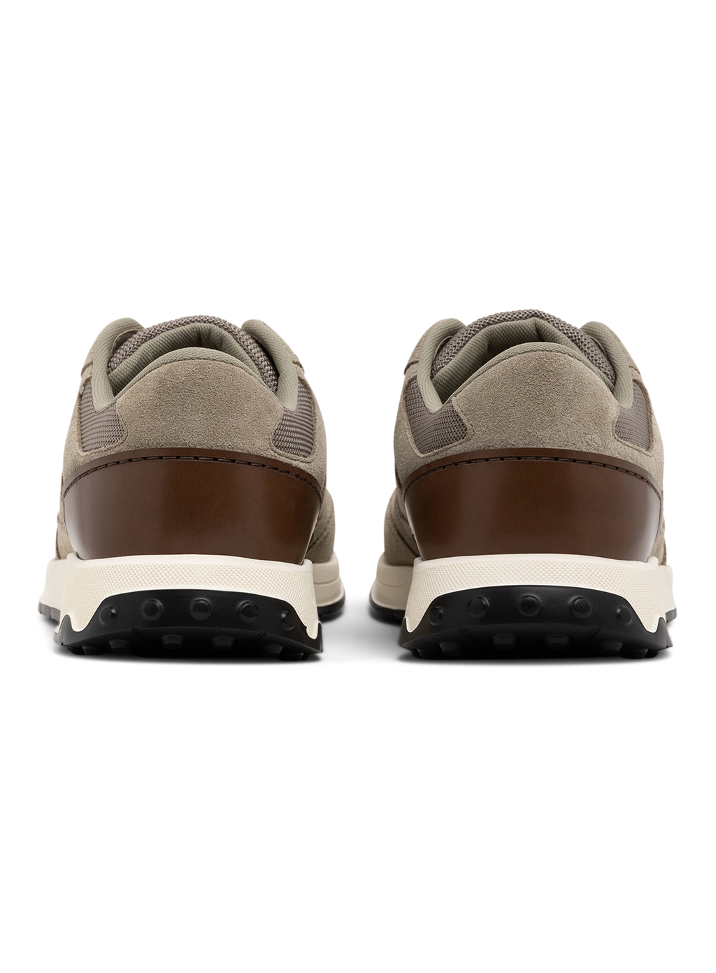 Sneakers van leer | Groen