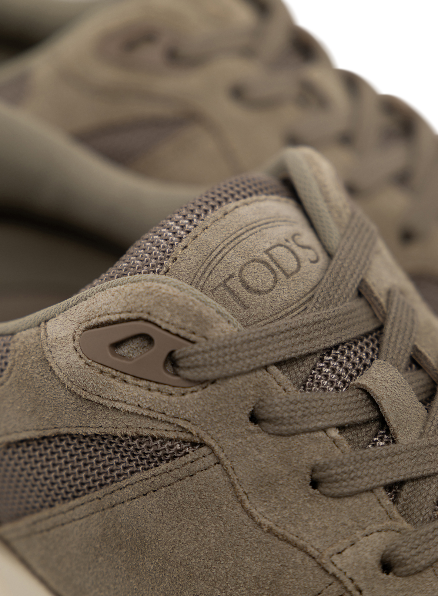 Sneakers van leer | Groen