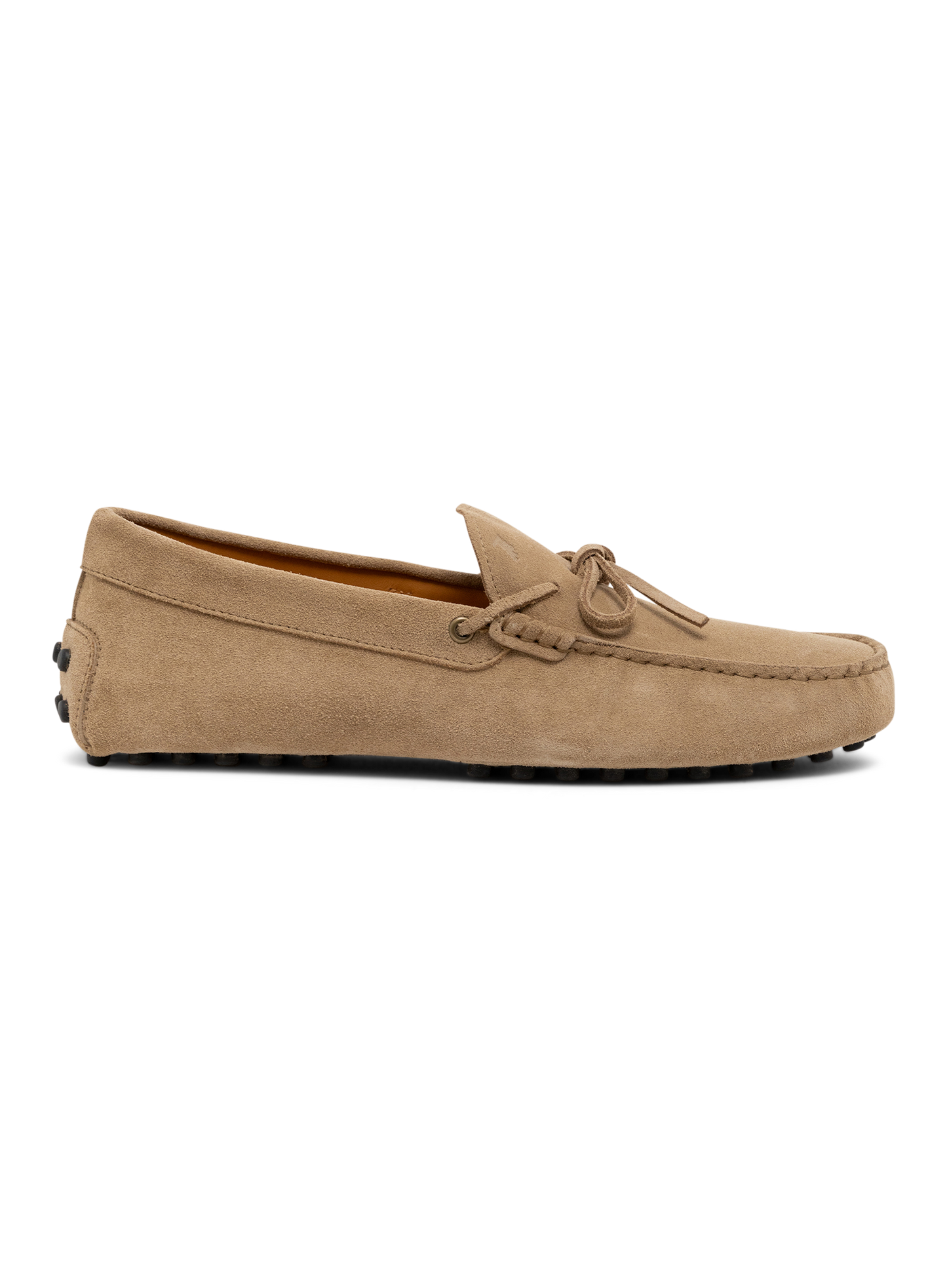 Gommino loafers van suède | Beige