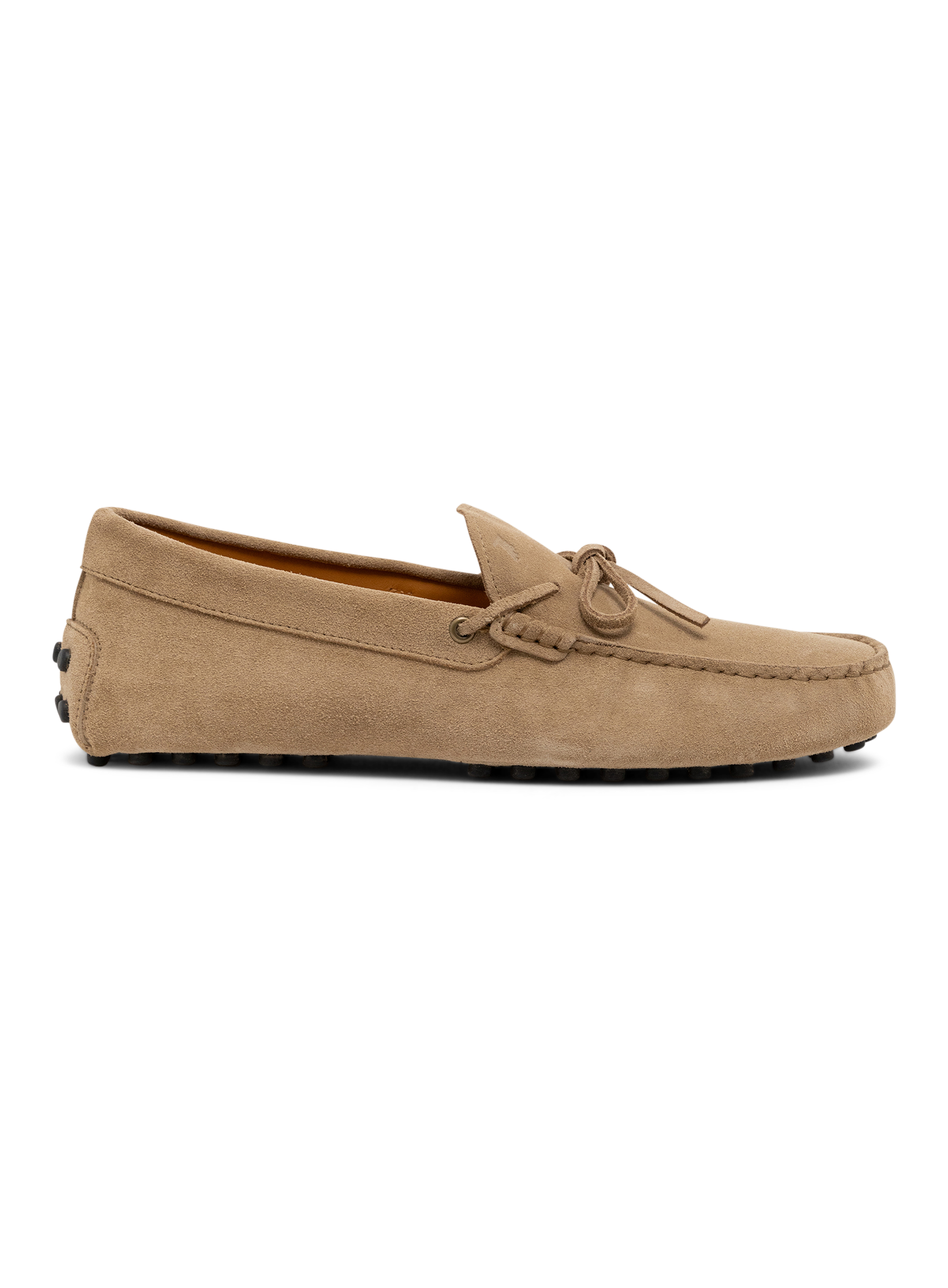 Gommino loafers van suède | Beige