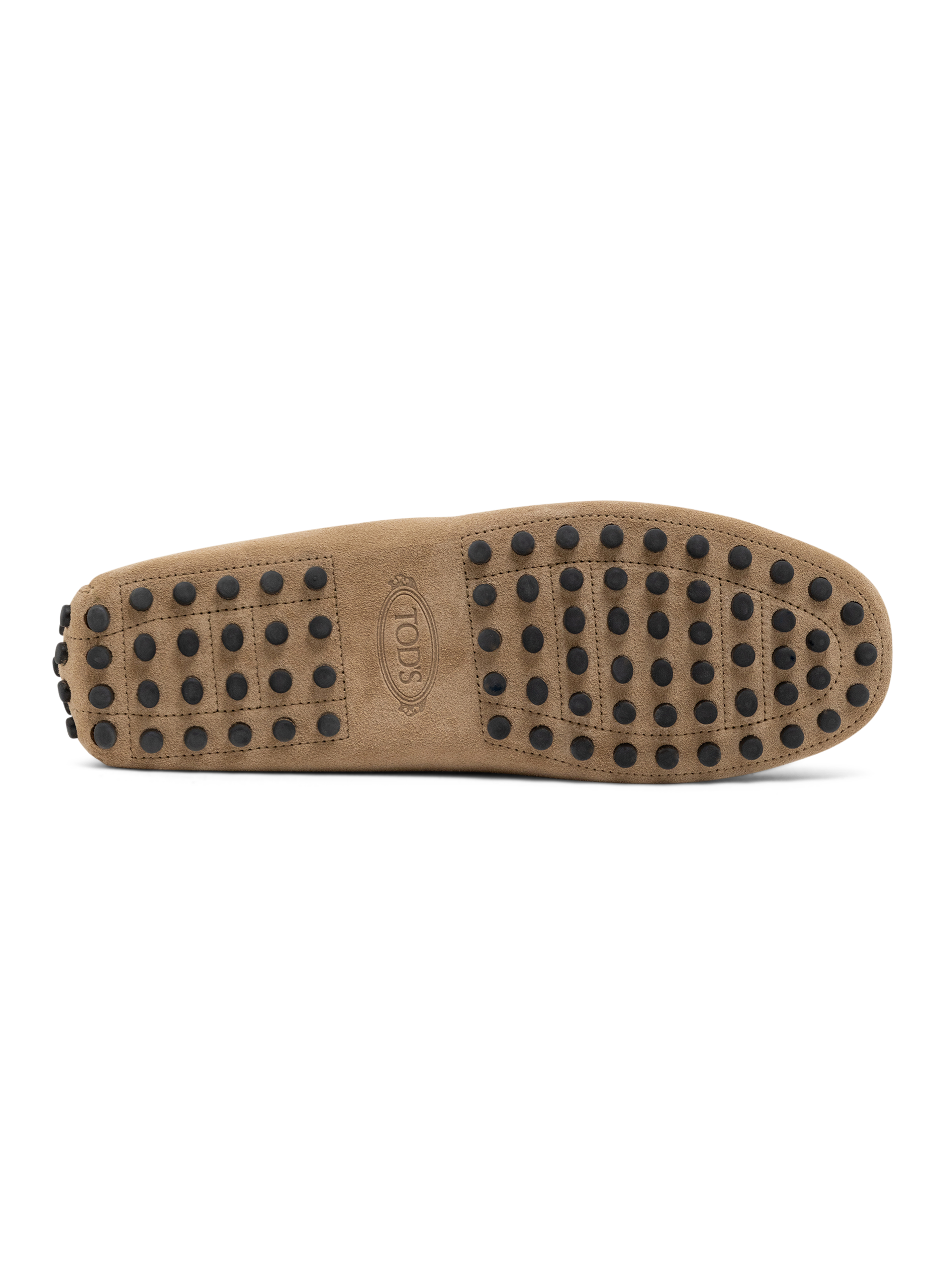 Gommino loafers van suède | Beige