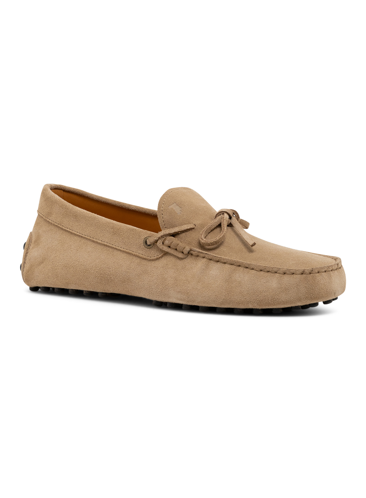 Gommino loafers van suède | Beige