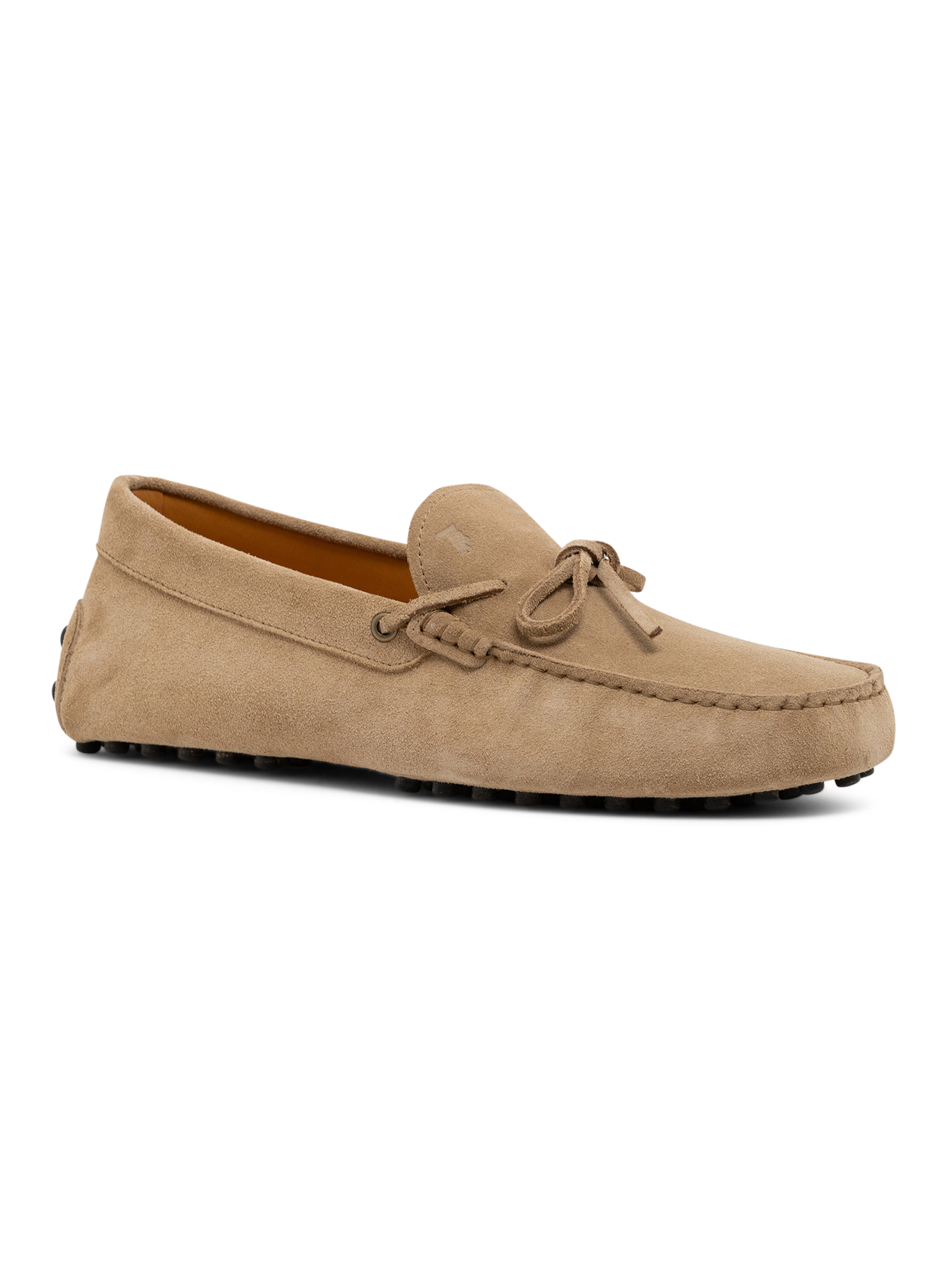 Gommino loafers van suède | Beige