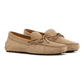 Gommino loafers van suède | Beige