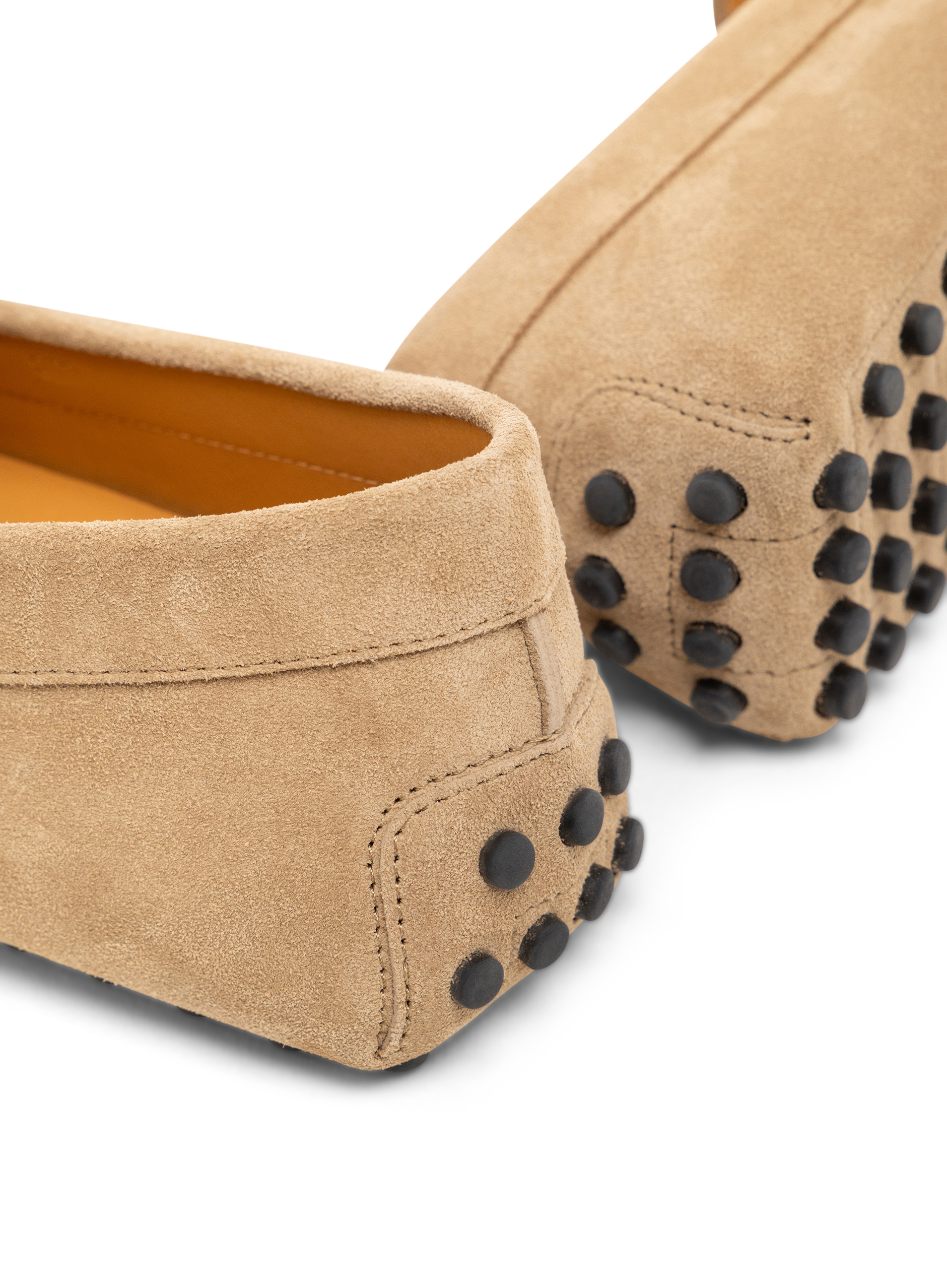 Gommino loafers van suède | FULL_WIDTH | Beige