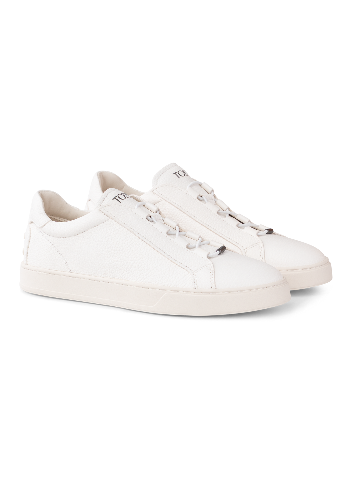 Leren sneakers | Wit