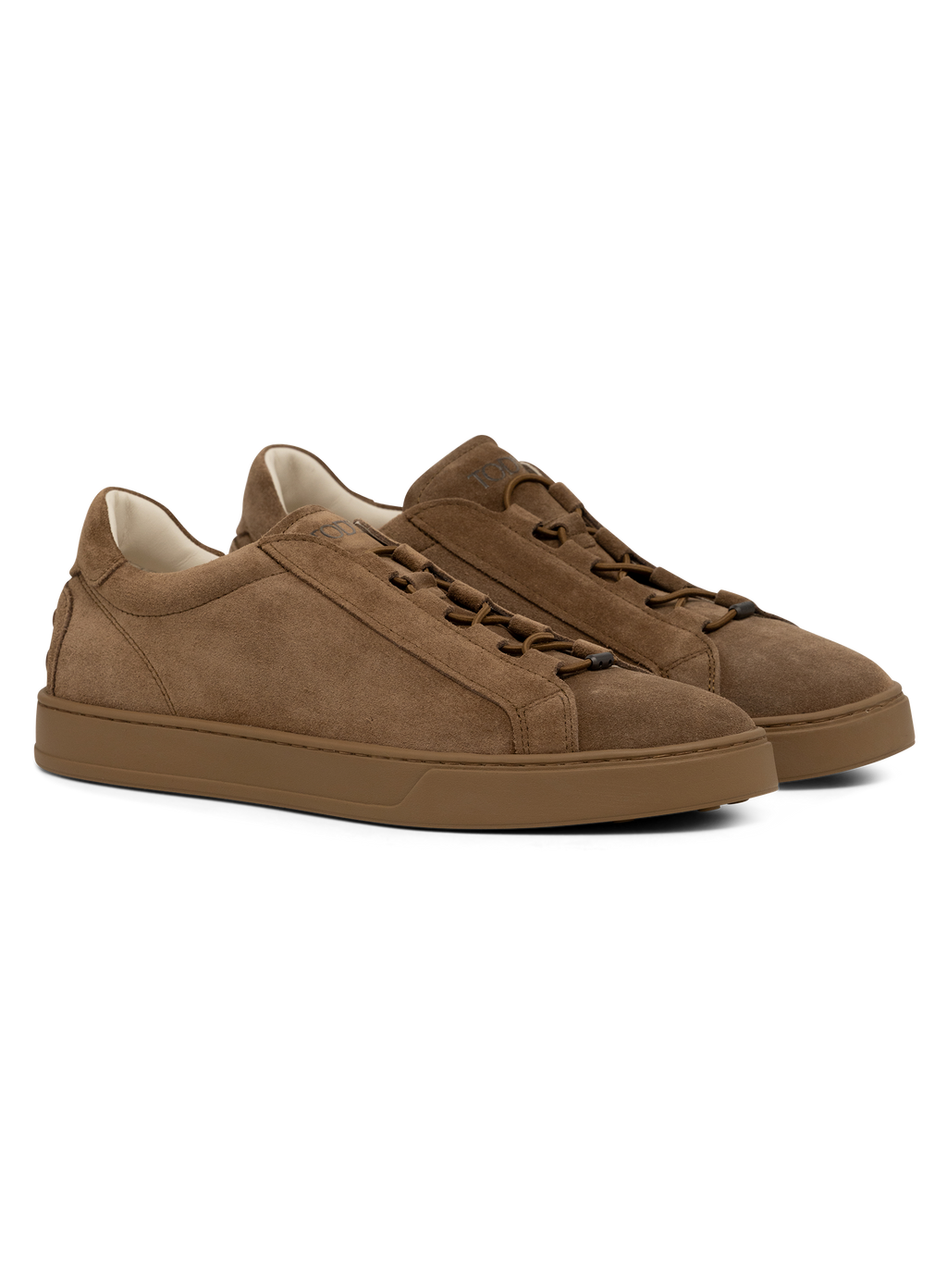 Suède sneakers | Bruin