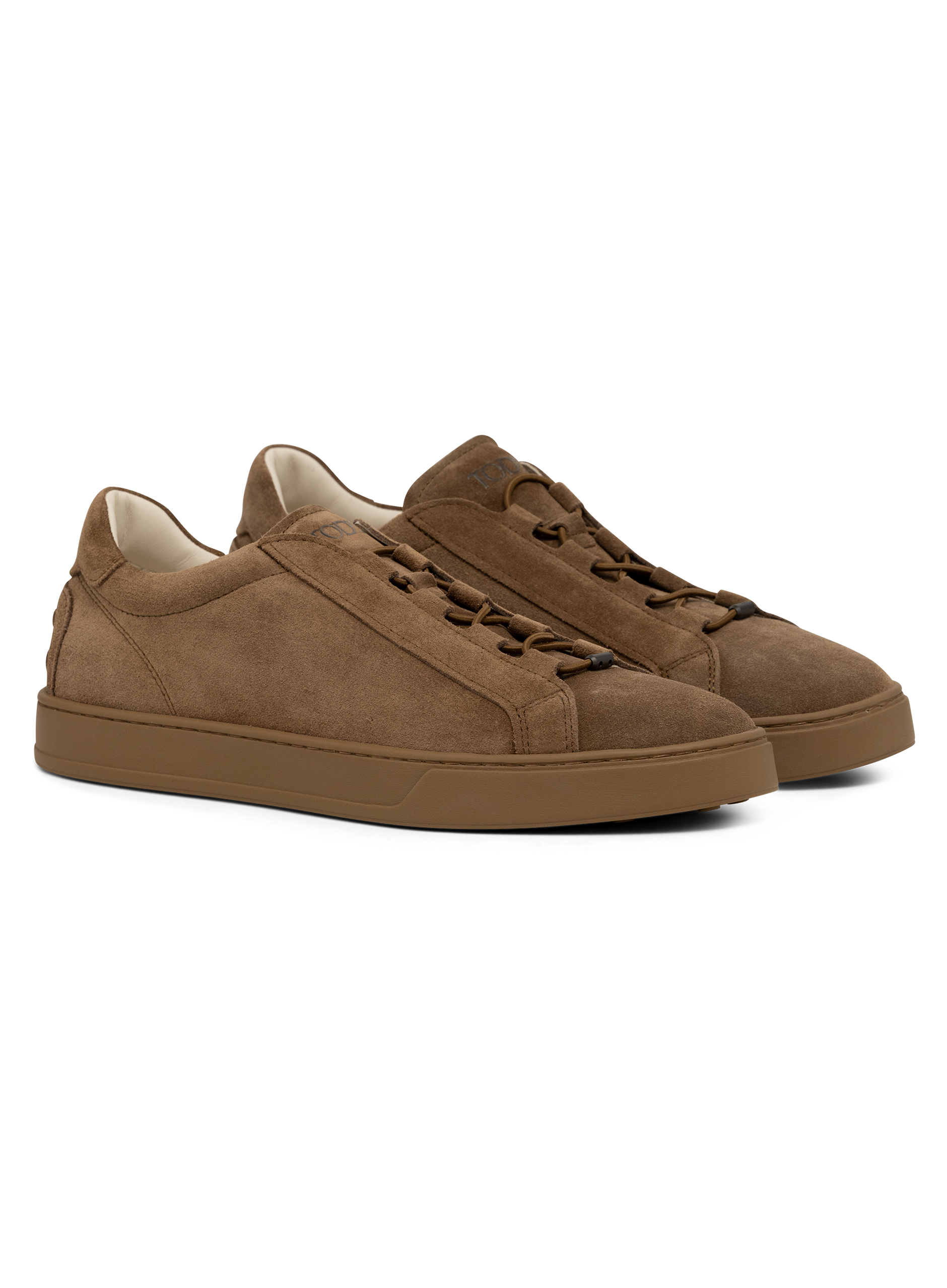 Suède sneakers | Bruin