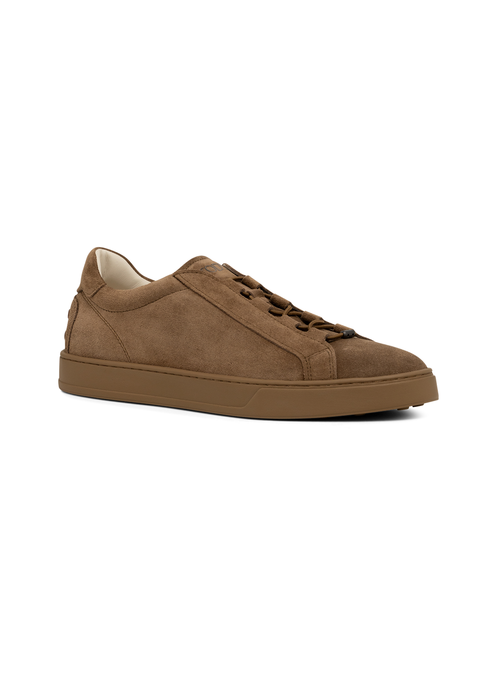 Suède sneakers | Bruin