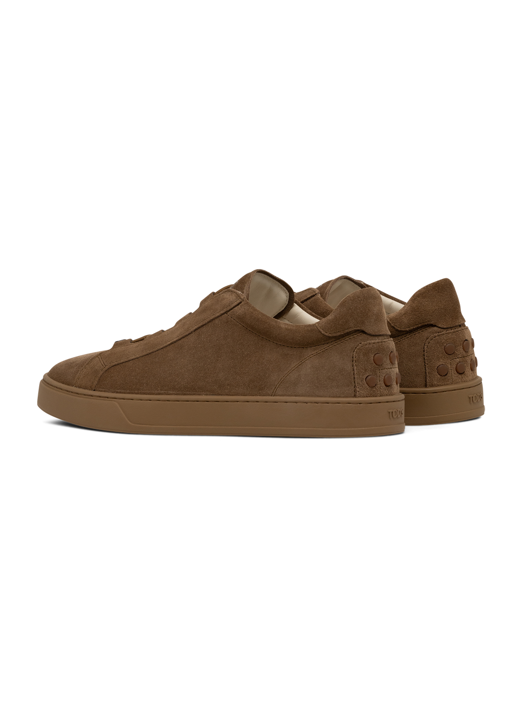Suède sneakers | Bruin