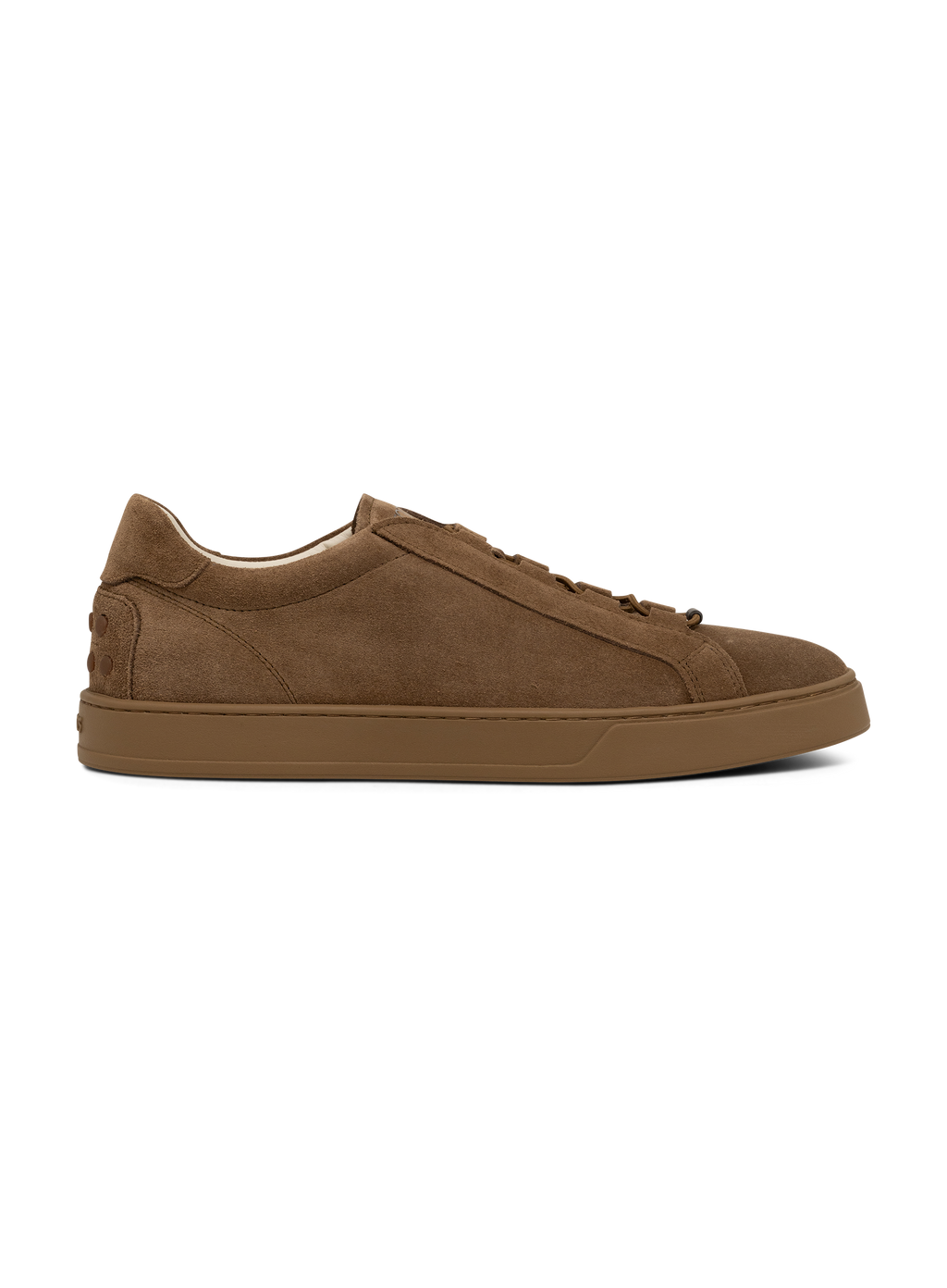 Suède sneakers | Bruin