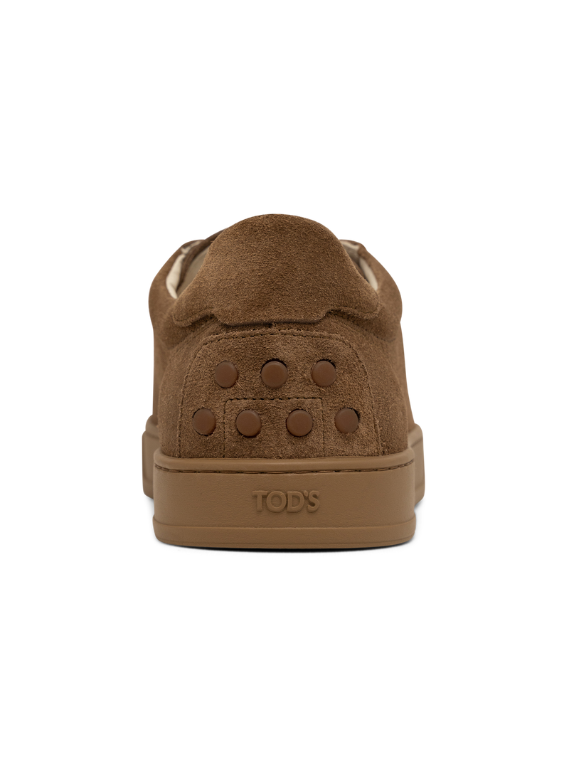 Suède sneakers | Bruin