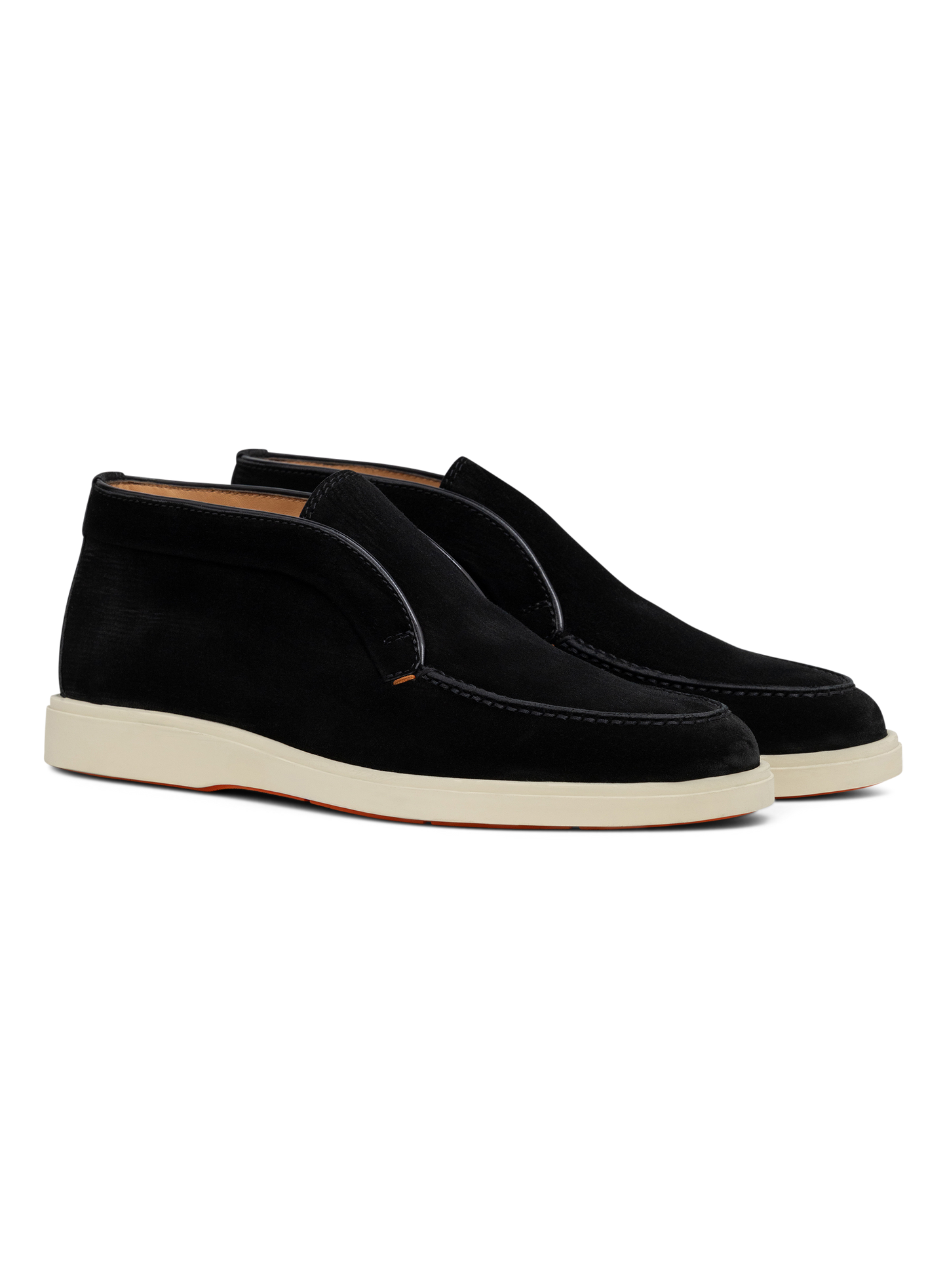 Detroit instappers van suède | Zwart 