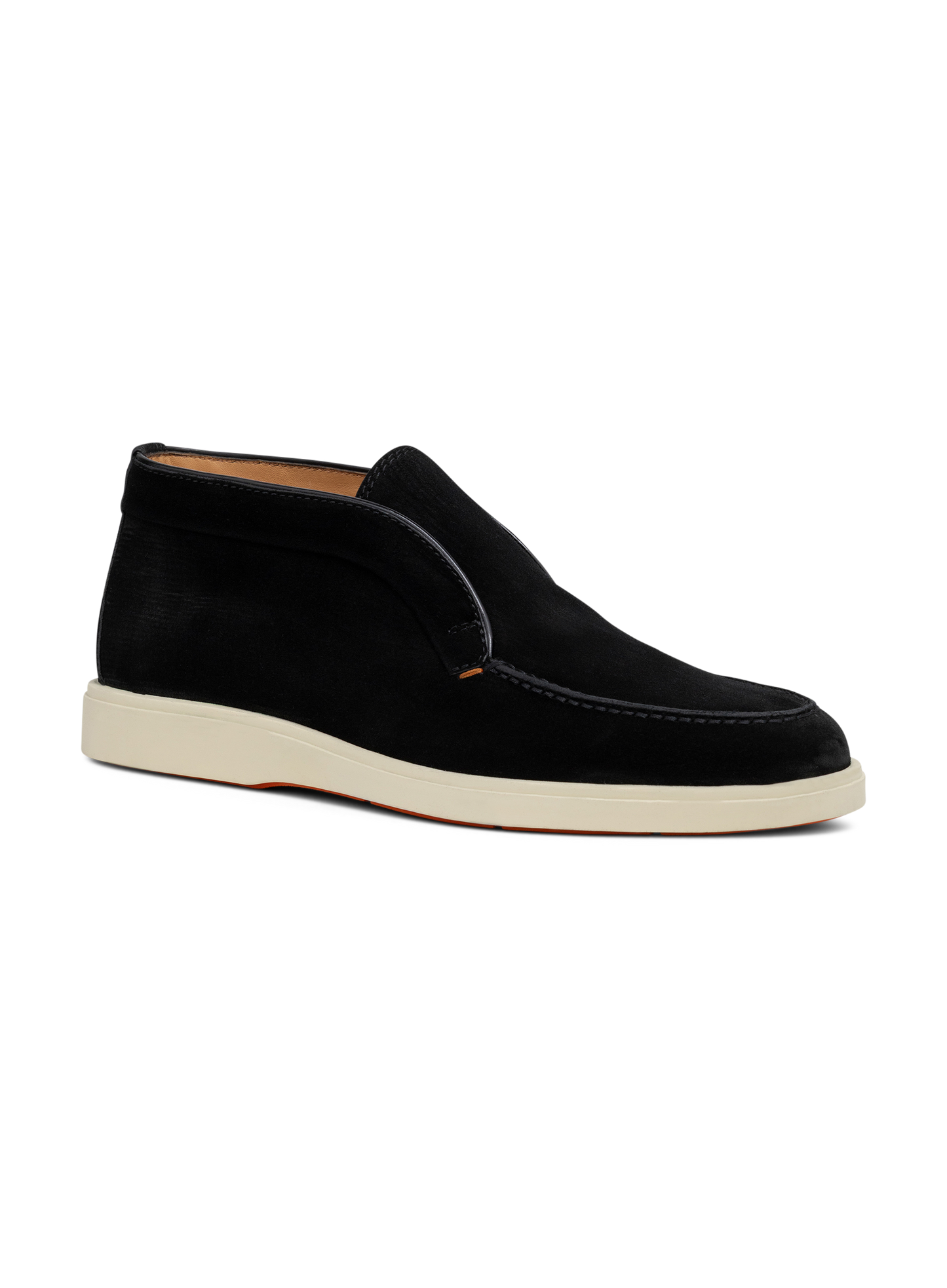 Detroit instappers van suède | Zwart 