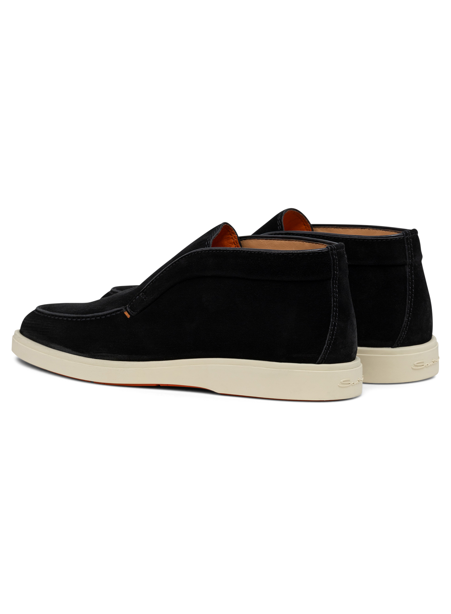 Detroit instappers van suède | Zwart 