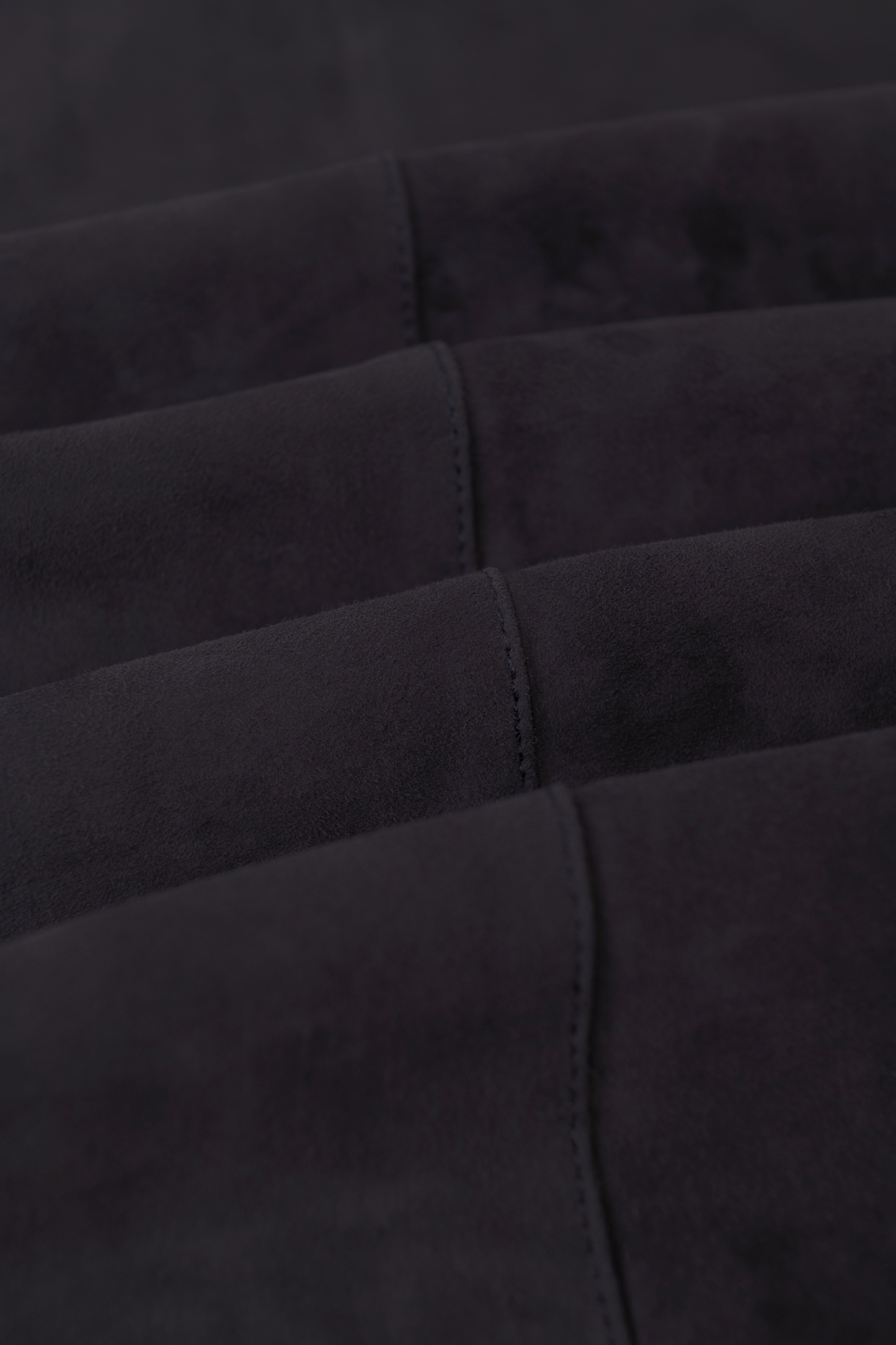 Robert overshirt van suède | BLUE NAVY