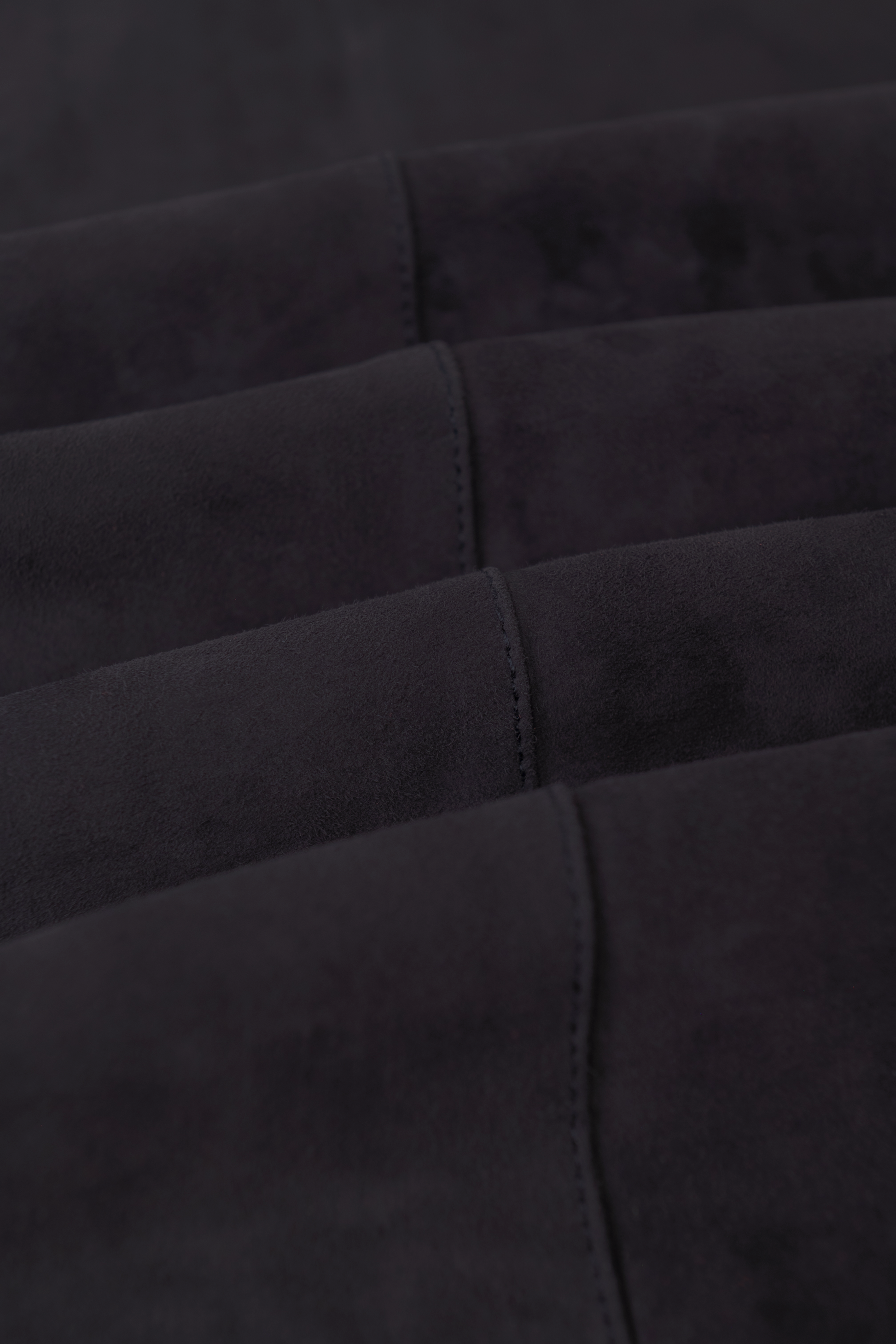 Robert overshirt van suède | BLUE NAVY