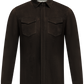 Robert overshirt van suède | D.Bruin