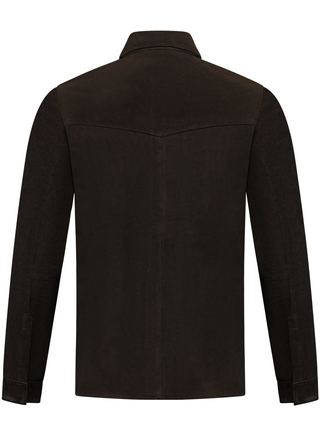 Robert overshirt van suède | D.Bruin