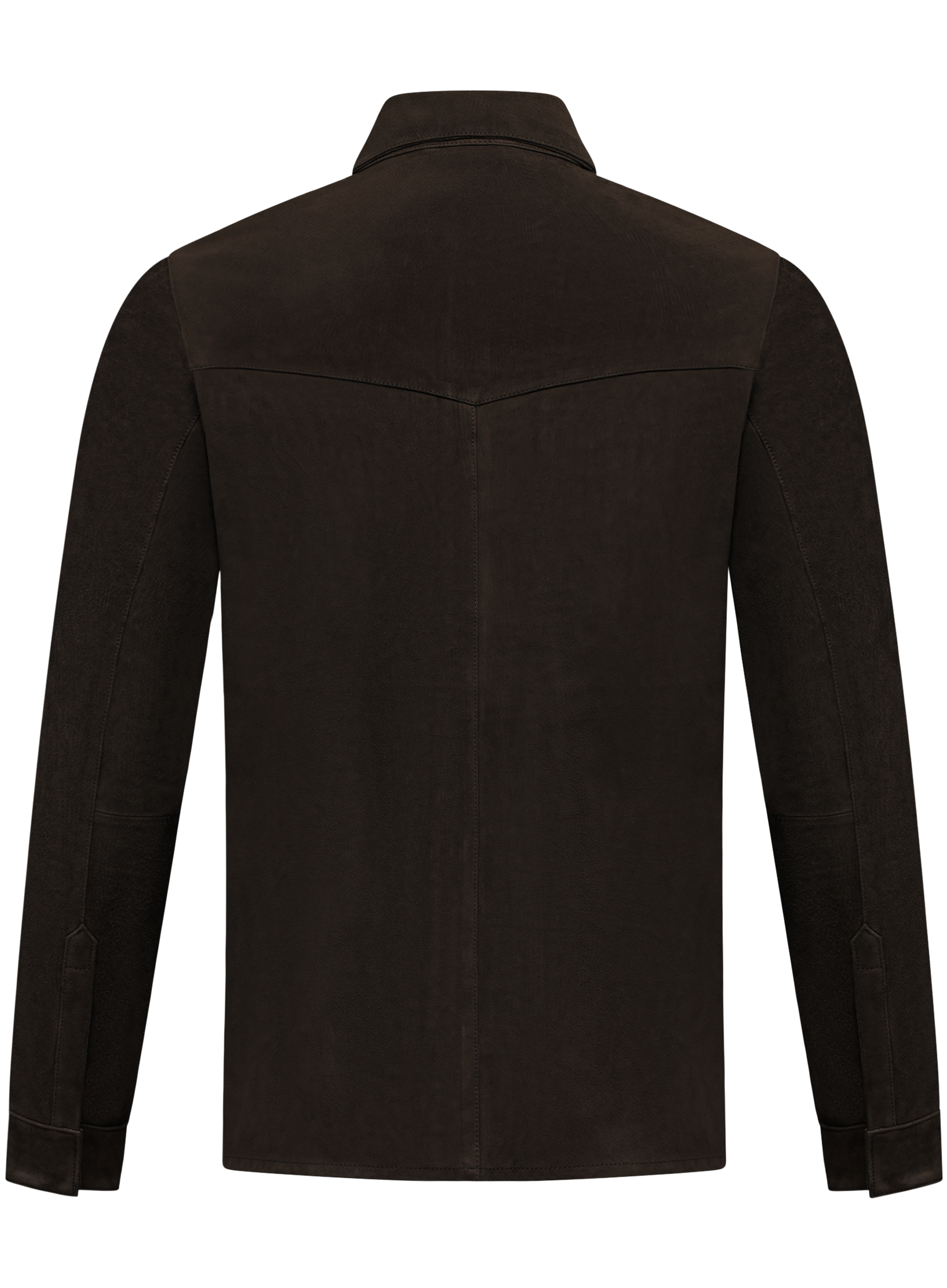 Robert overshirt van suède | D.Bruin