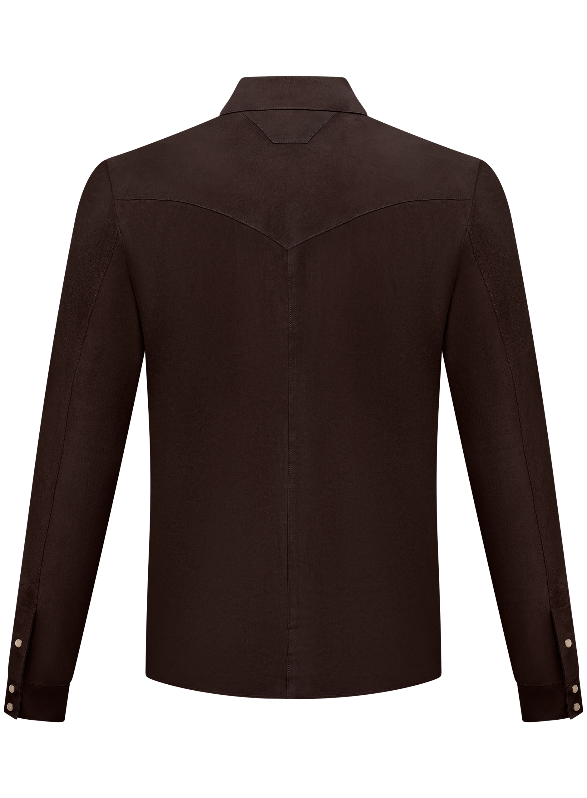 Kayce overshirt van suède | D.Bruin