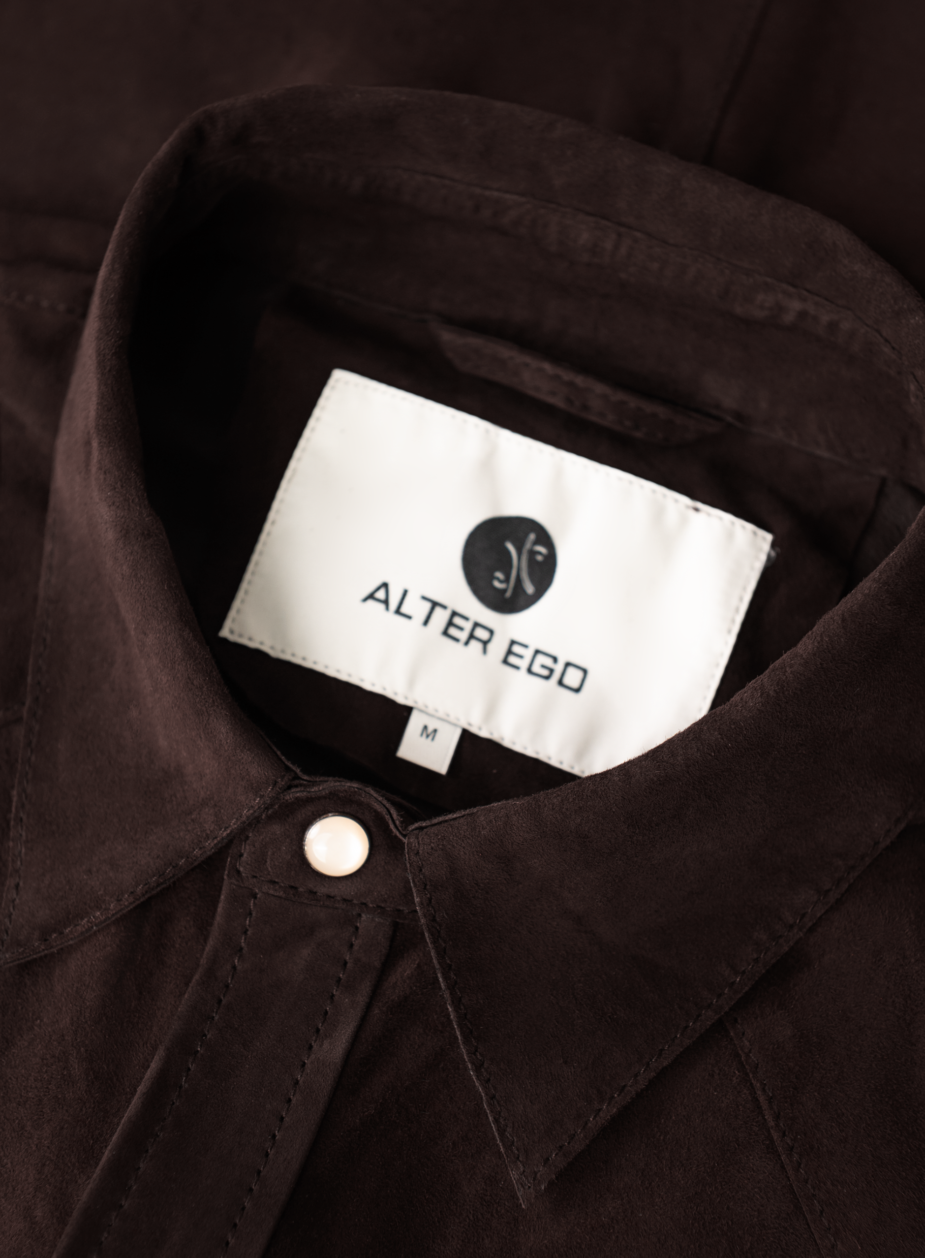Kayce overshirt van suède |FULL_WIDTH | D.Bruin