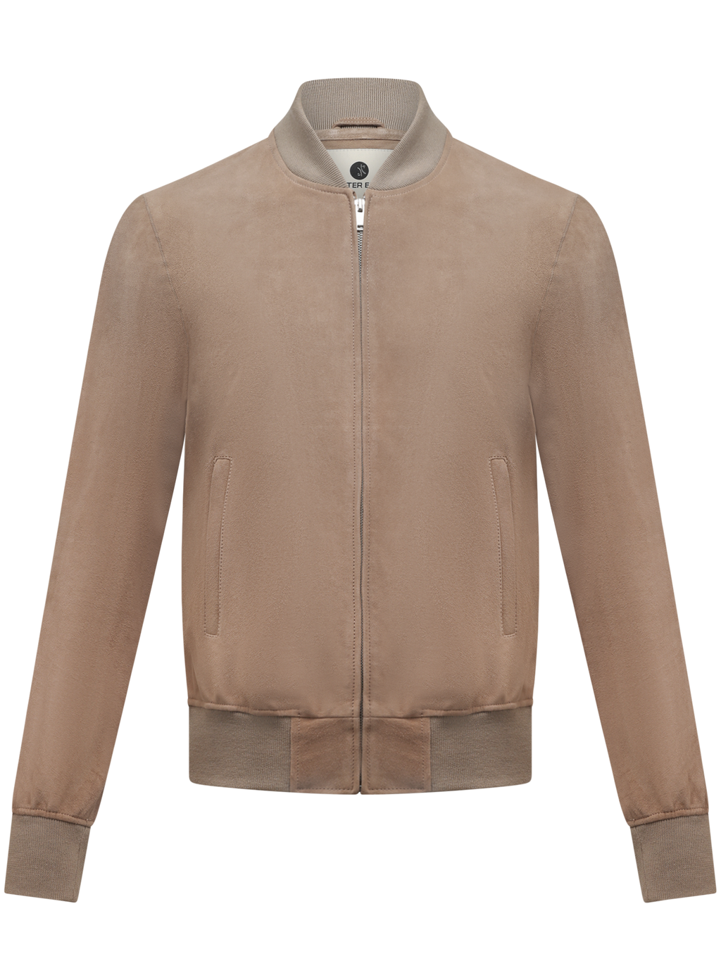 Bomberjack van suède | Beige