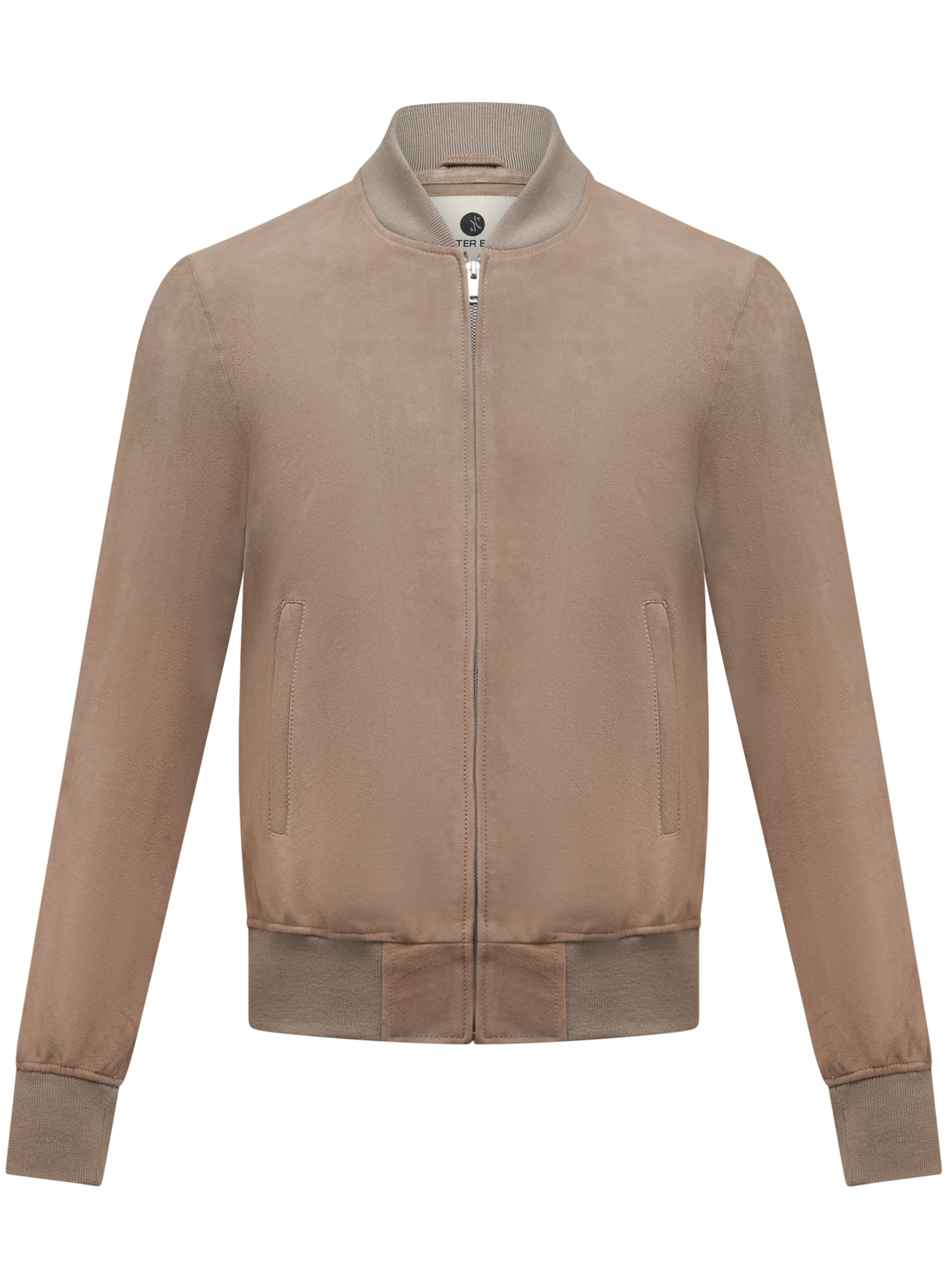 Bomberjack van suède | Beige