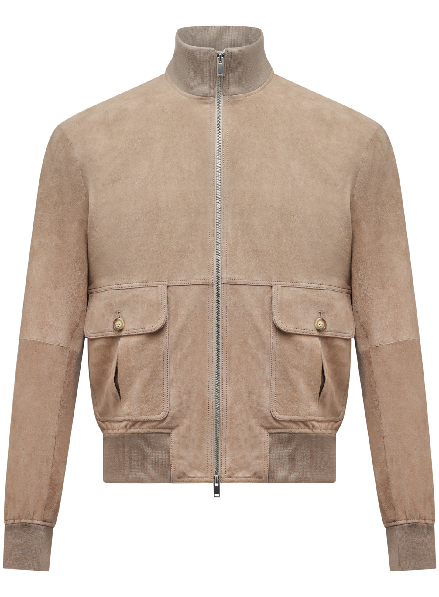 Bomberjack van wol | L.BEIGE