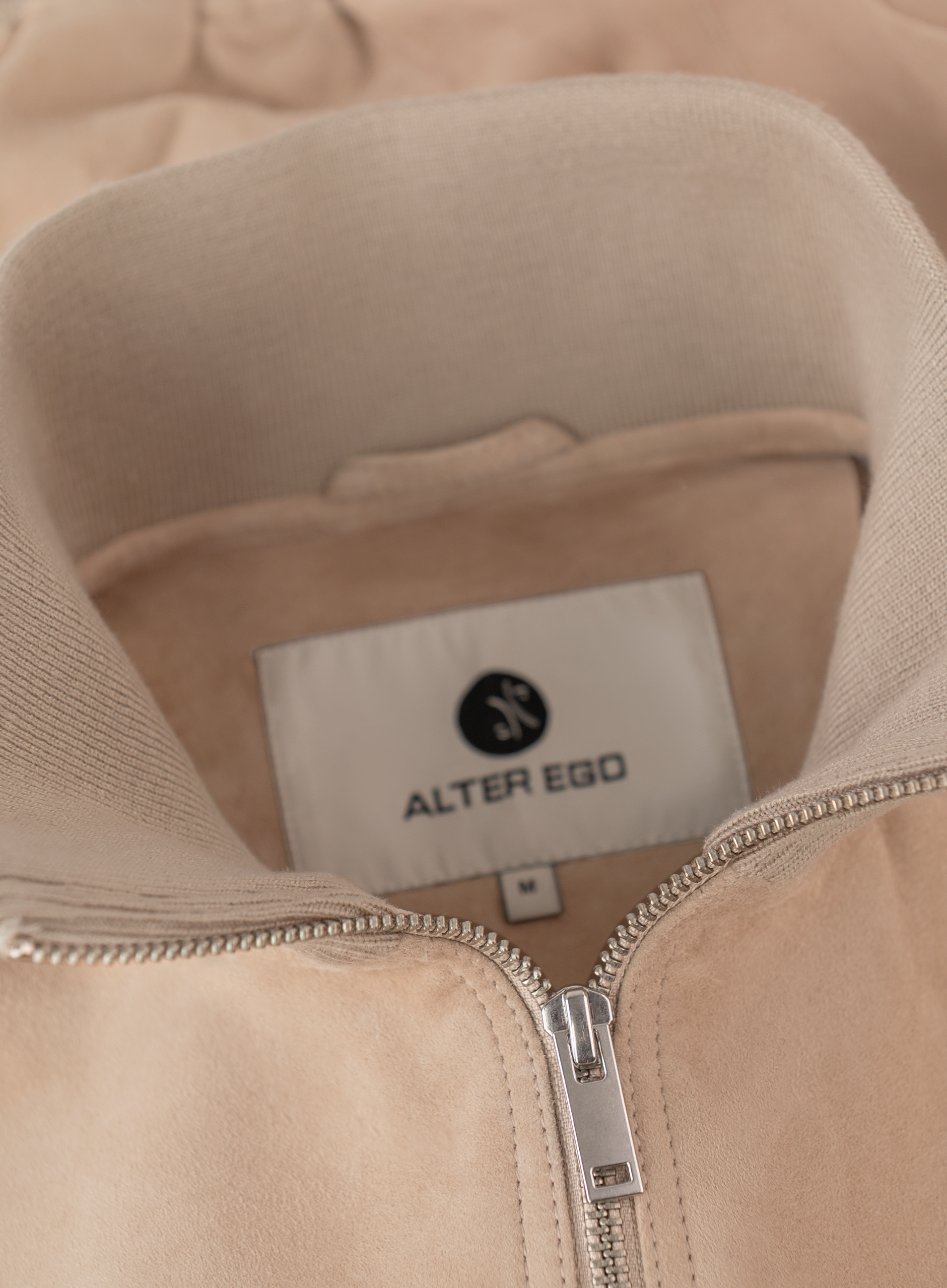 Bomberjack van wol | L.BEIGE