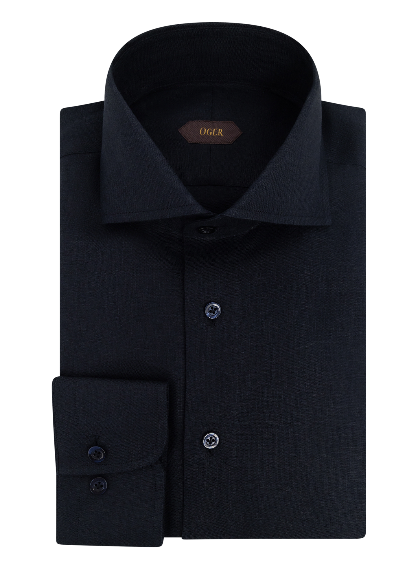 Linnen shirt | FULL_WIDTH | BLUE NAVY