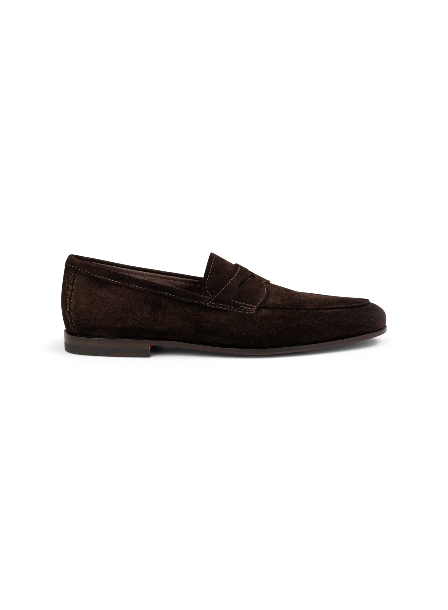 Penny loafers van suède | D.Bruin