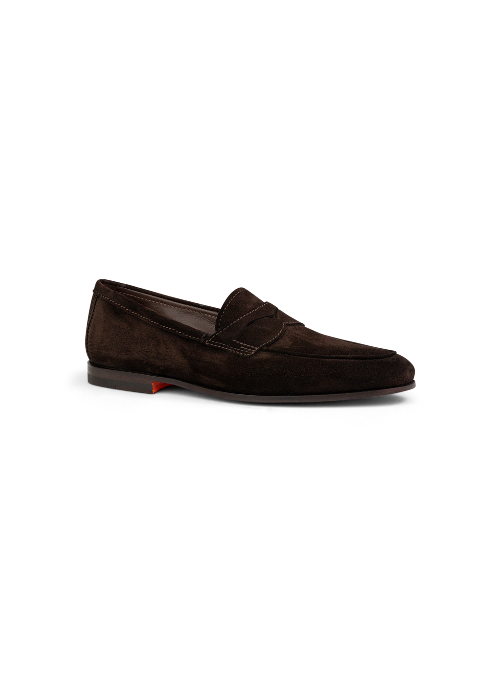 Penny loafers van suède | D.Bruin