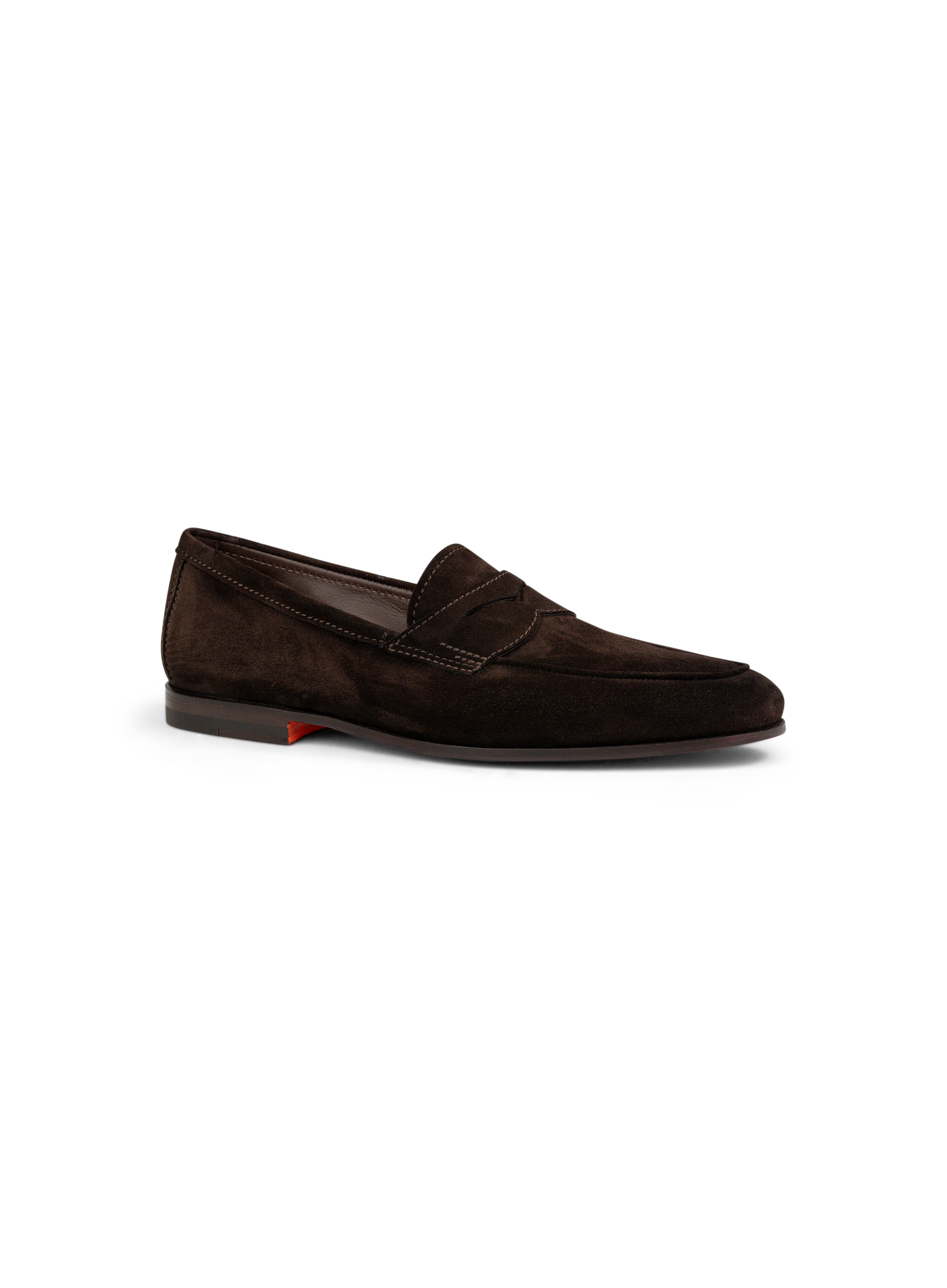 Penny loafers van suède | D.Bruin