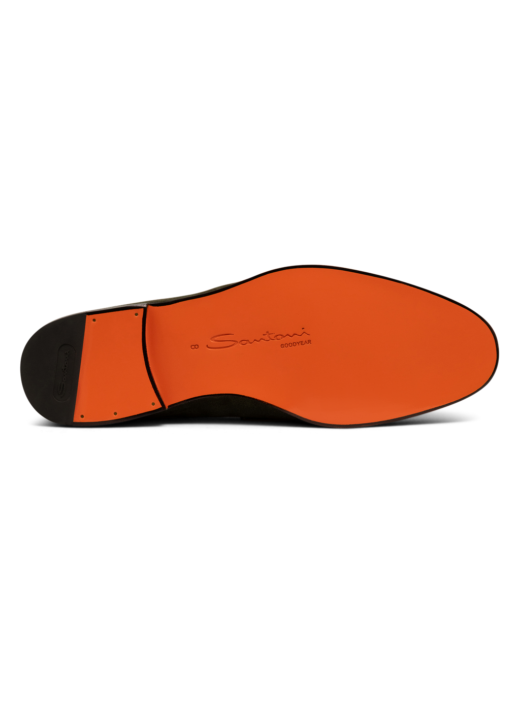 Penny loafers van suède | Groen