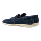 Suède instappers | BLUE NAVY