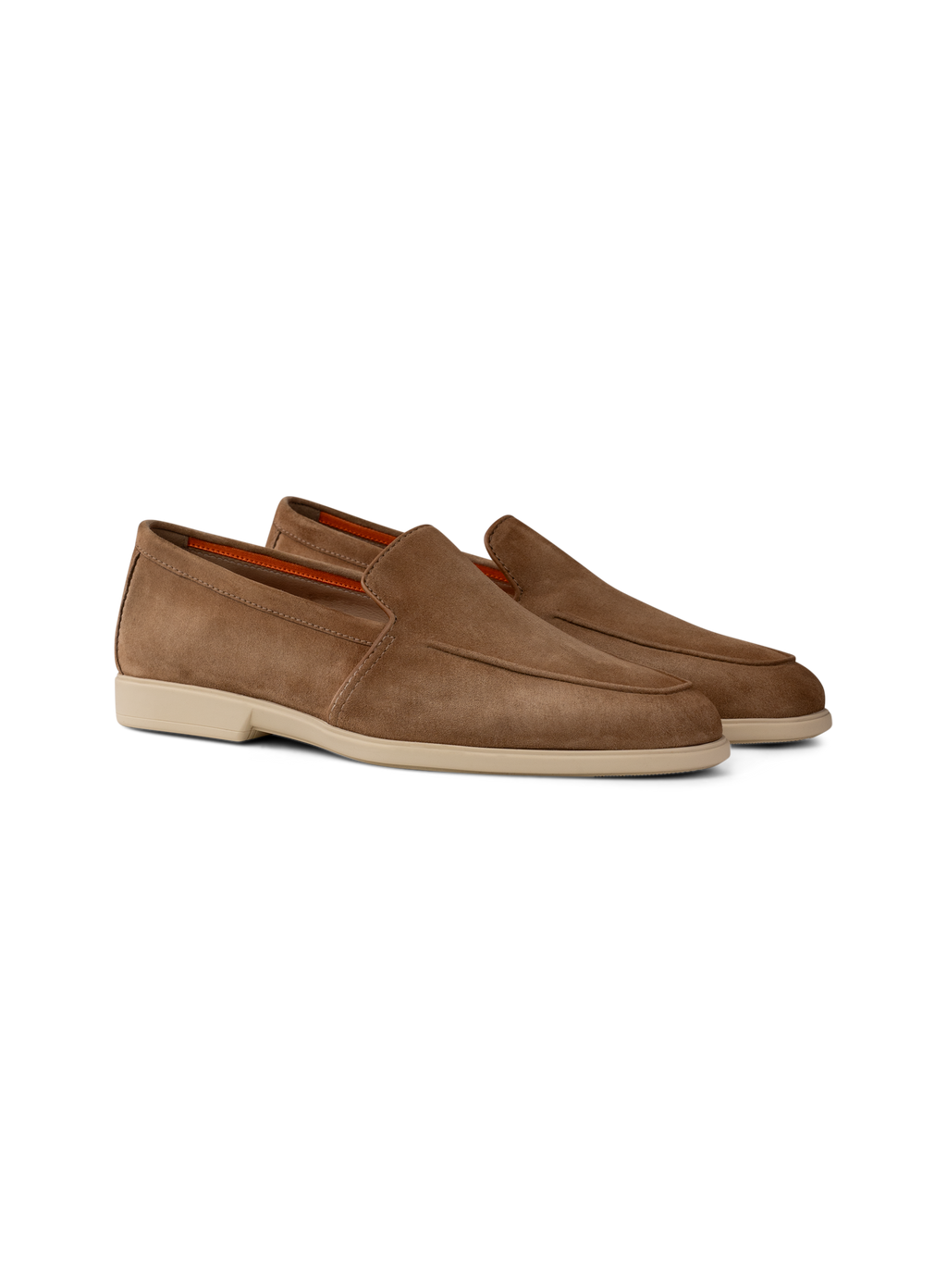 Instappers van suède | Beige