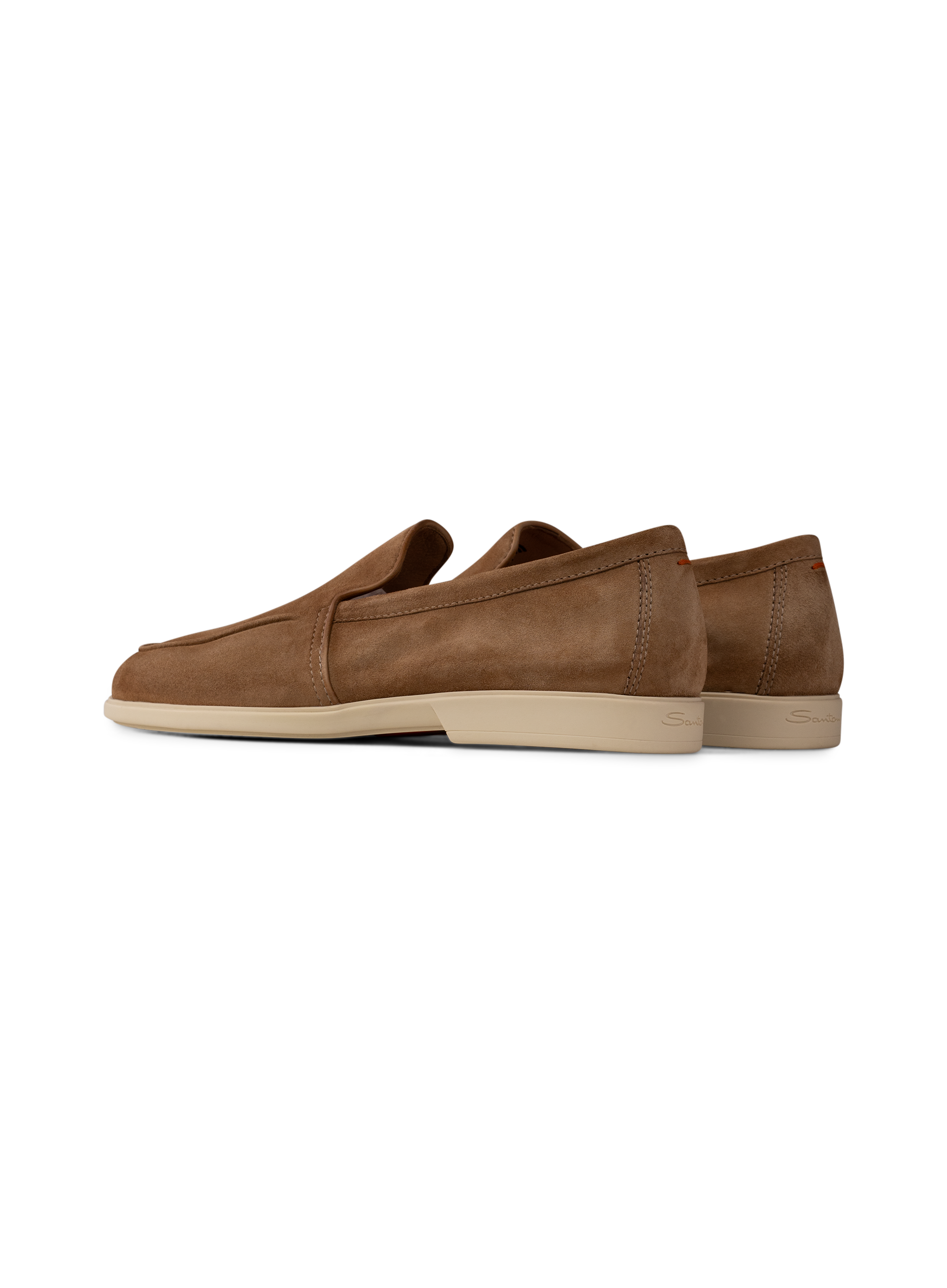 Instappers van suède | Beige