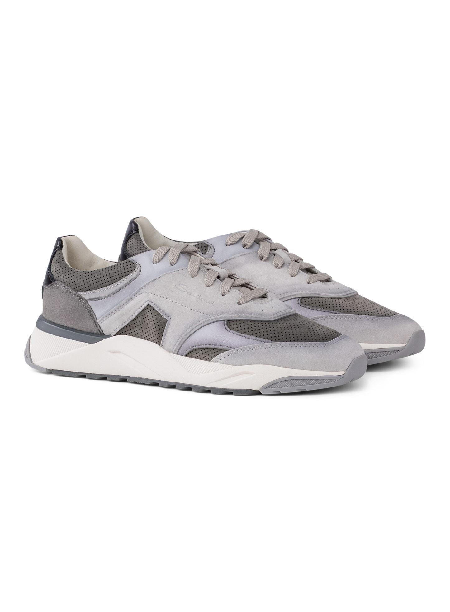 Inova sneakers van leer | Grijs