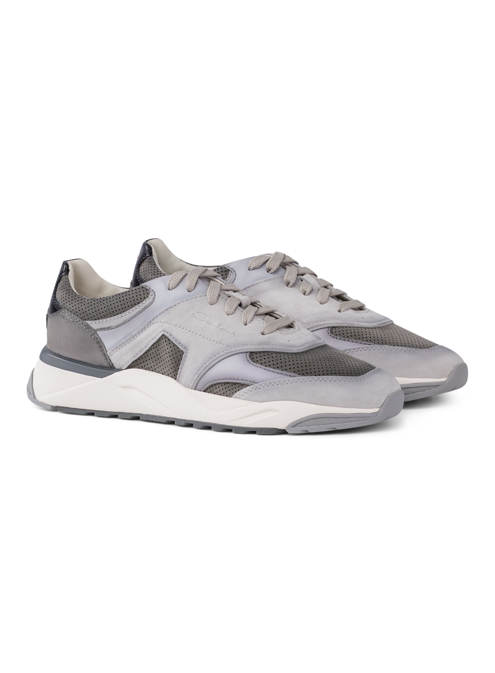 Inova sneakers van leer | Grijs