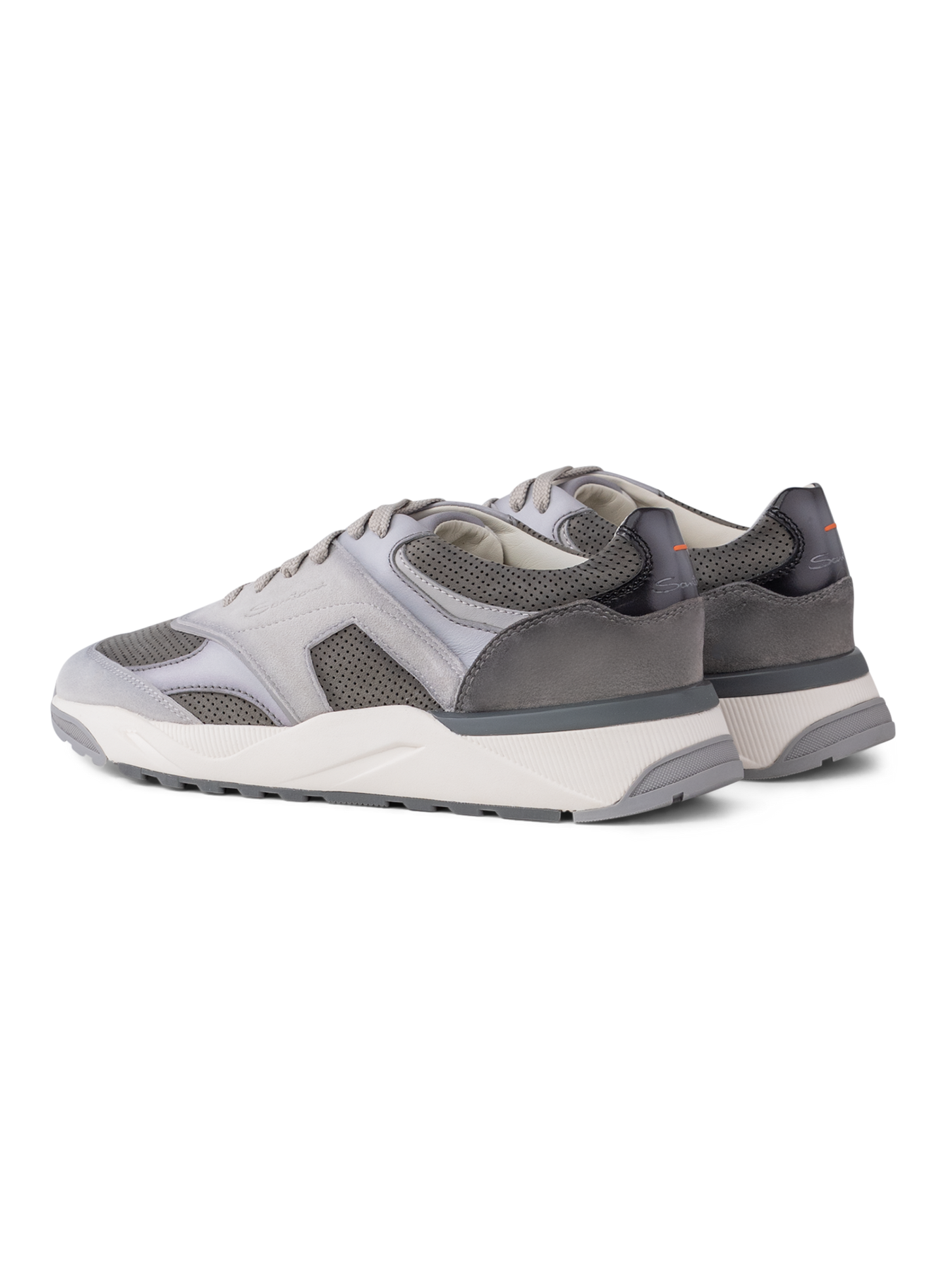 Inova sneakers van leer | Grijs