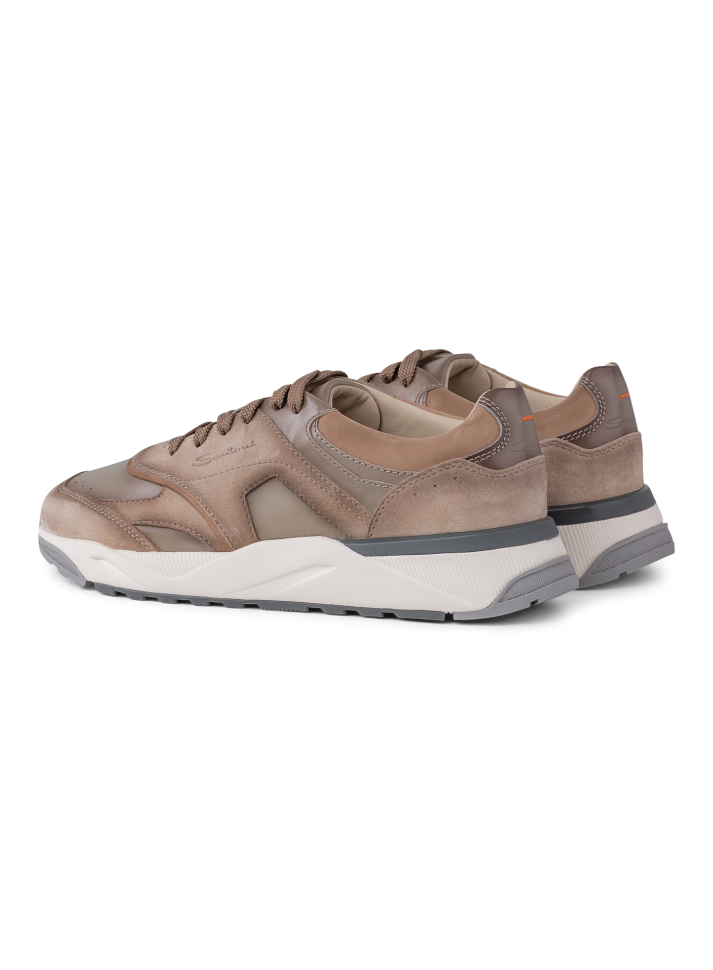 Inova sneakers van leer | Beige