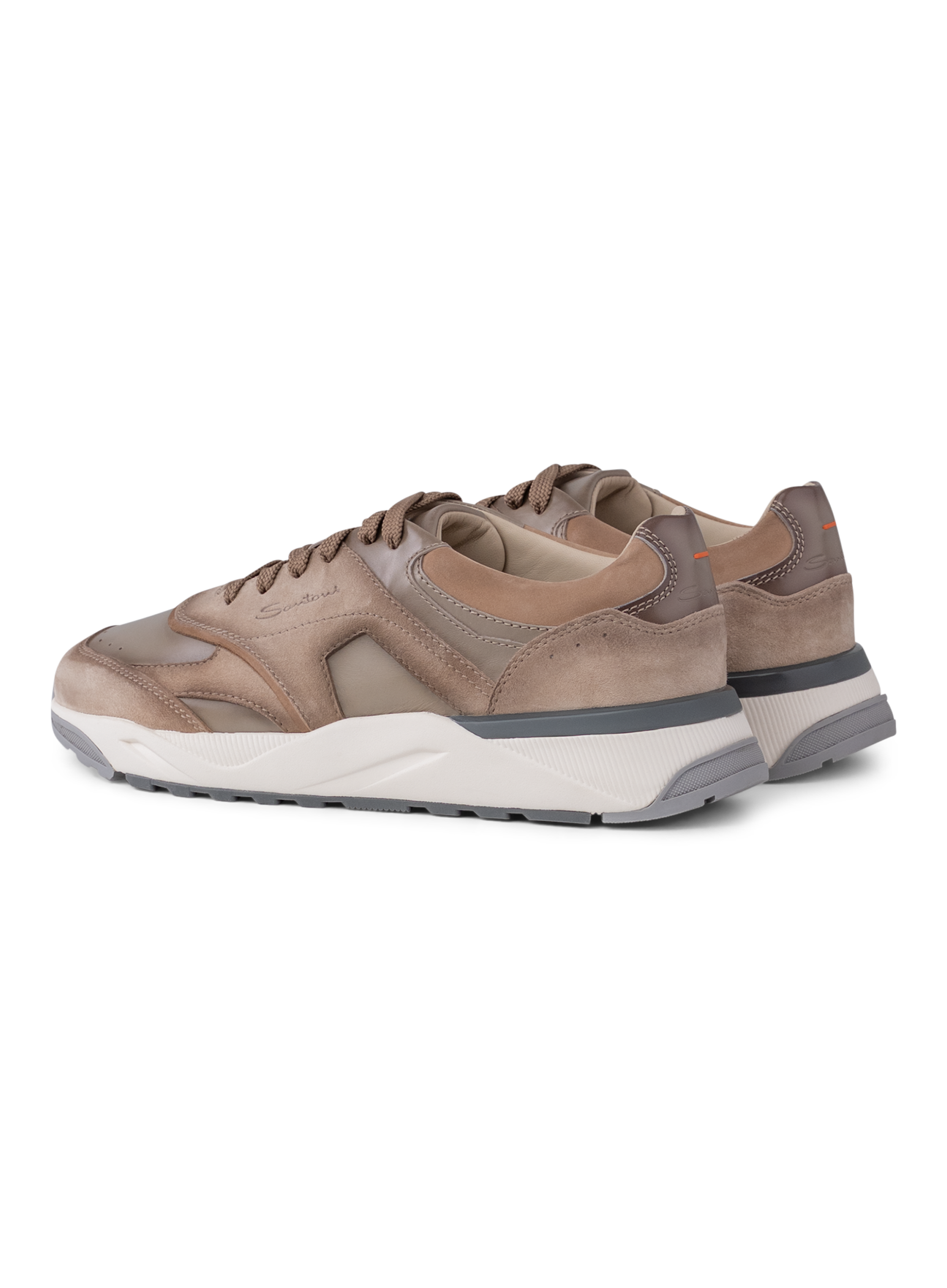Inova sneakers van leer | Beige