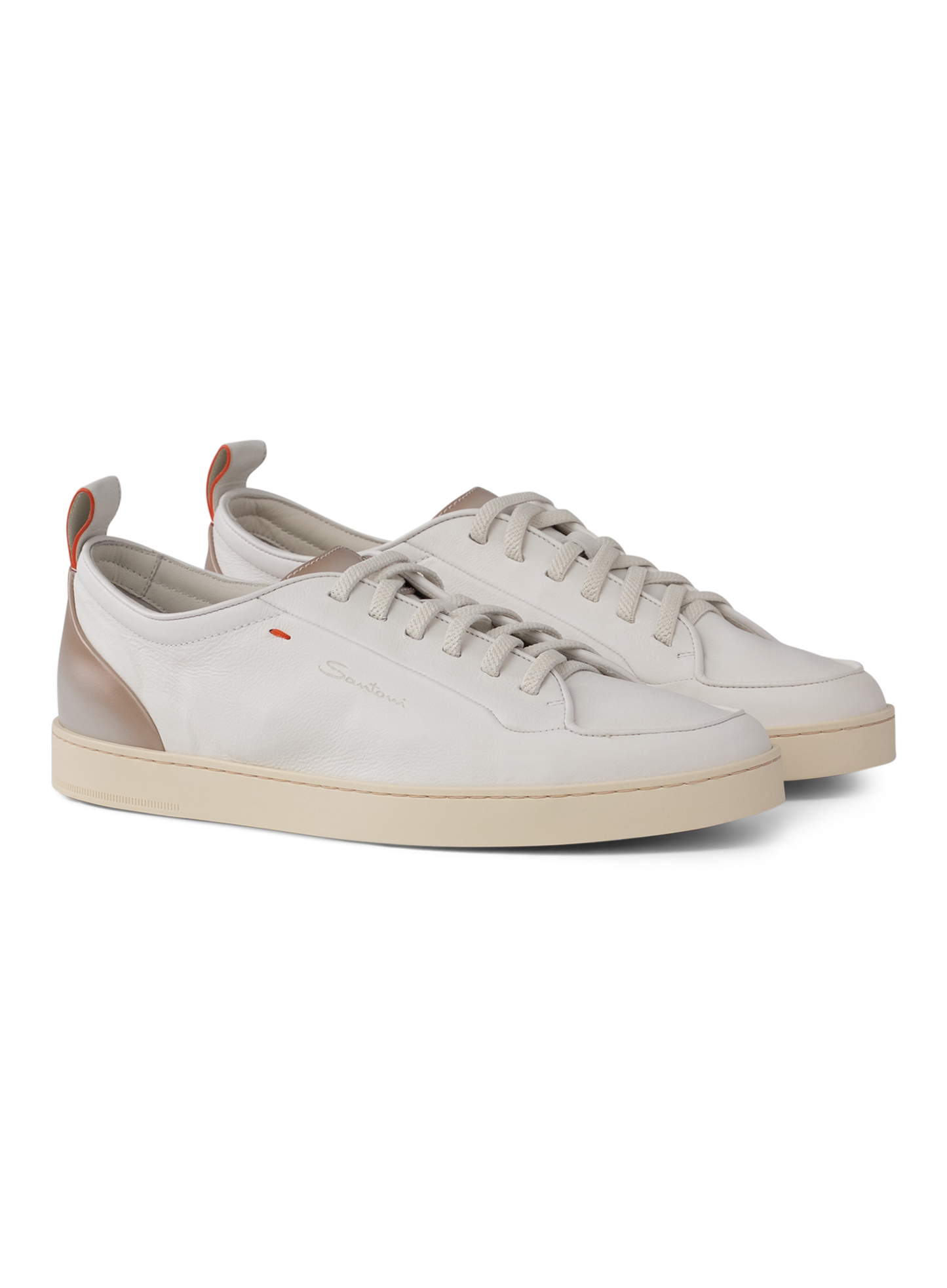 Sneakers van leer | Wit