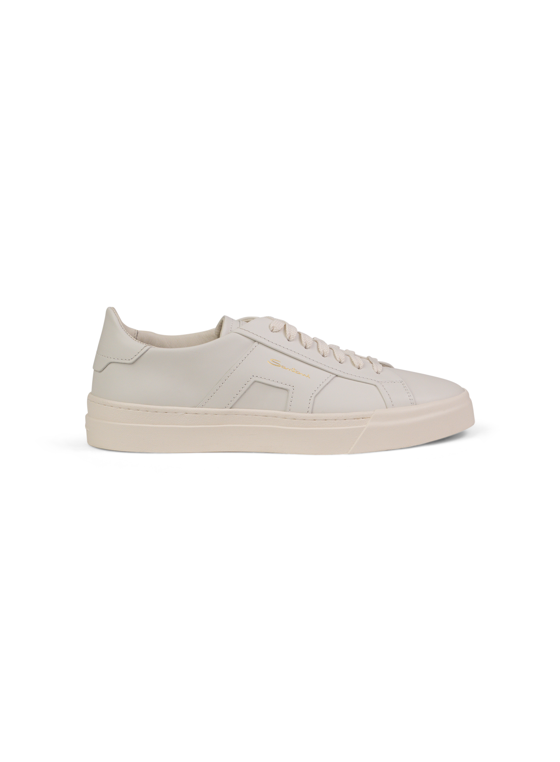 Clean icon sneakers van leer | Wit
