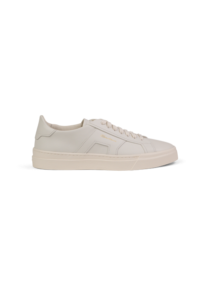 Clean icon sneakers van leer | Wit