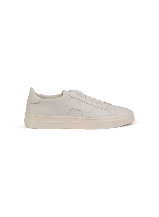 Clean icon sneakers van leer | Wit